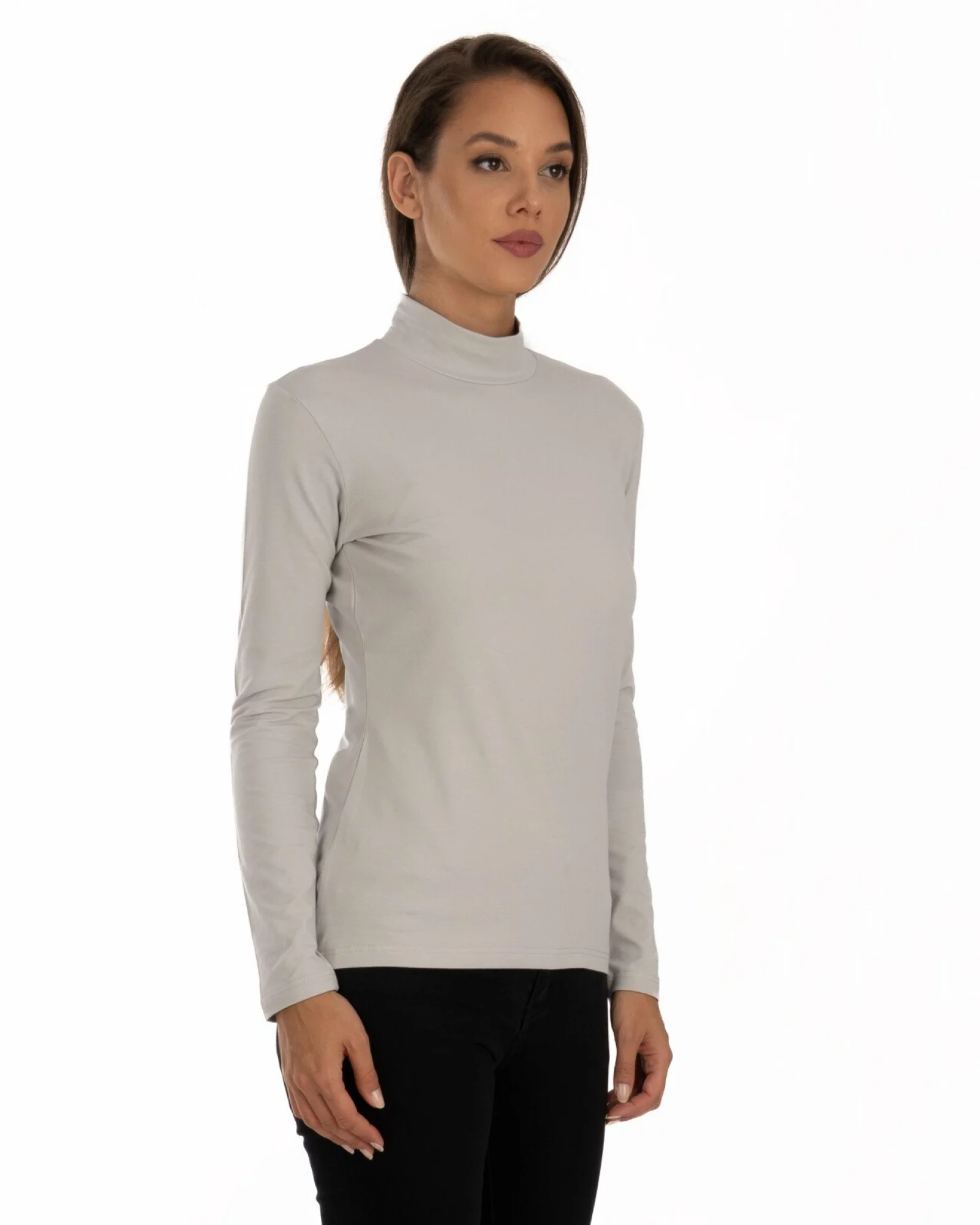 Bluză damă B.2005. tip maletă Gri