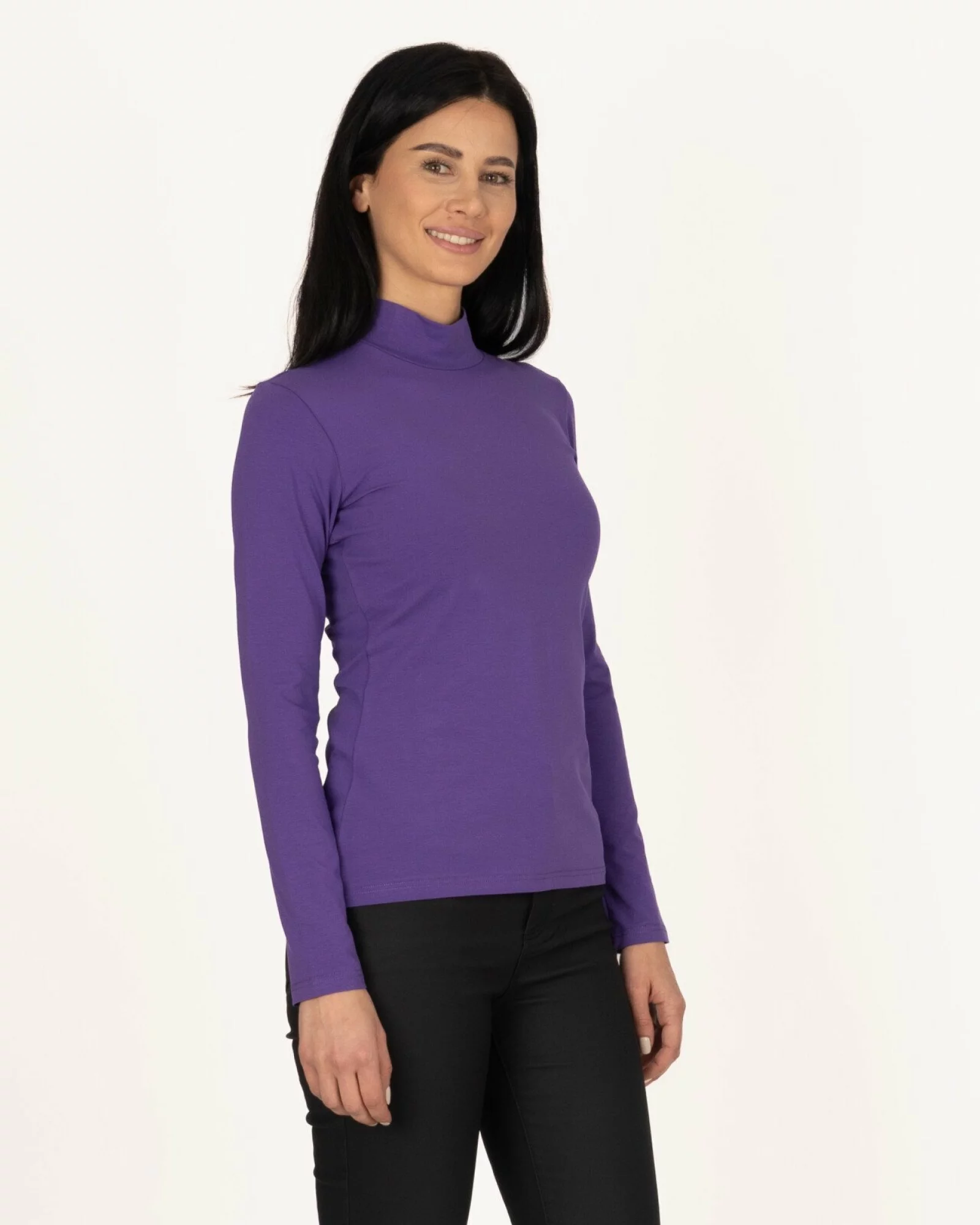 Bluză damă B.2005. tip maletă Lavandă