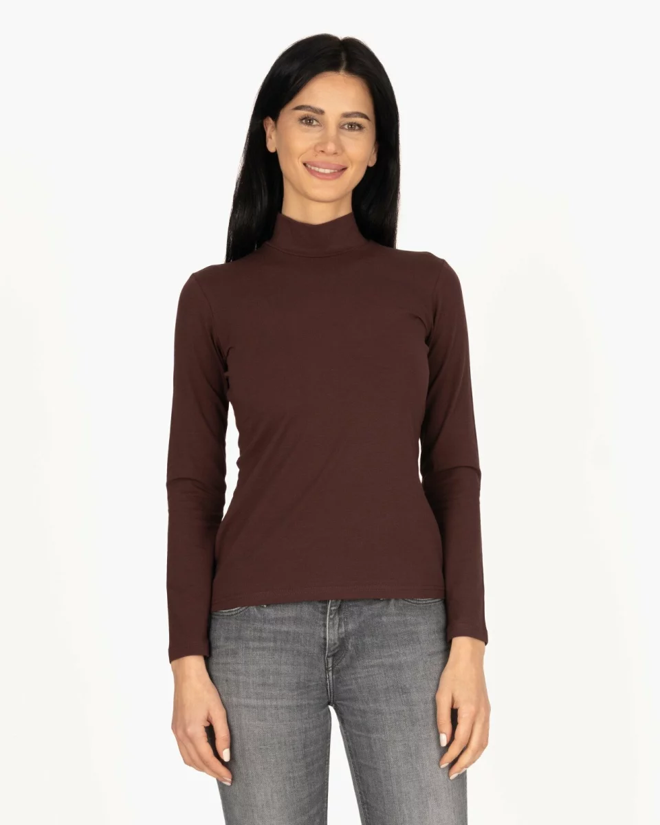 Bluză damă B.2005. tip maletă Maro Închis