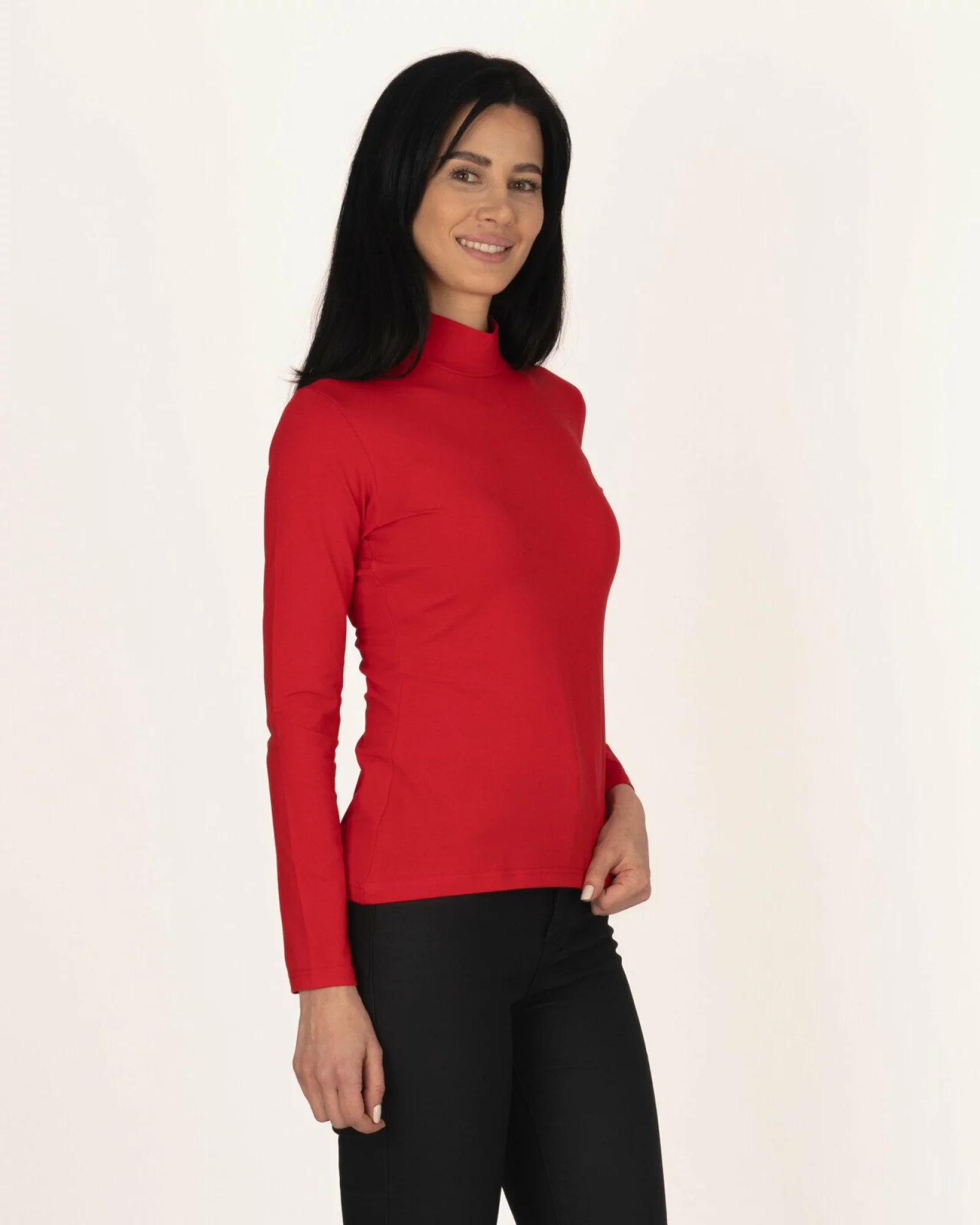 Bluză damă B.2005. tip maletă Roșu