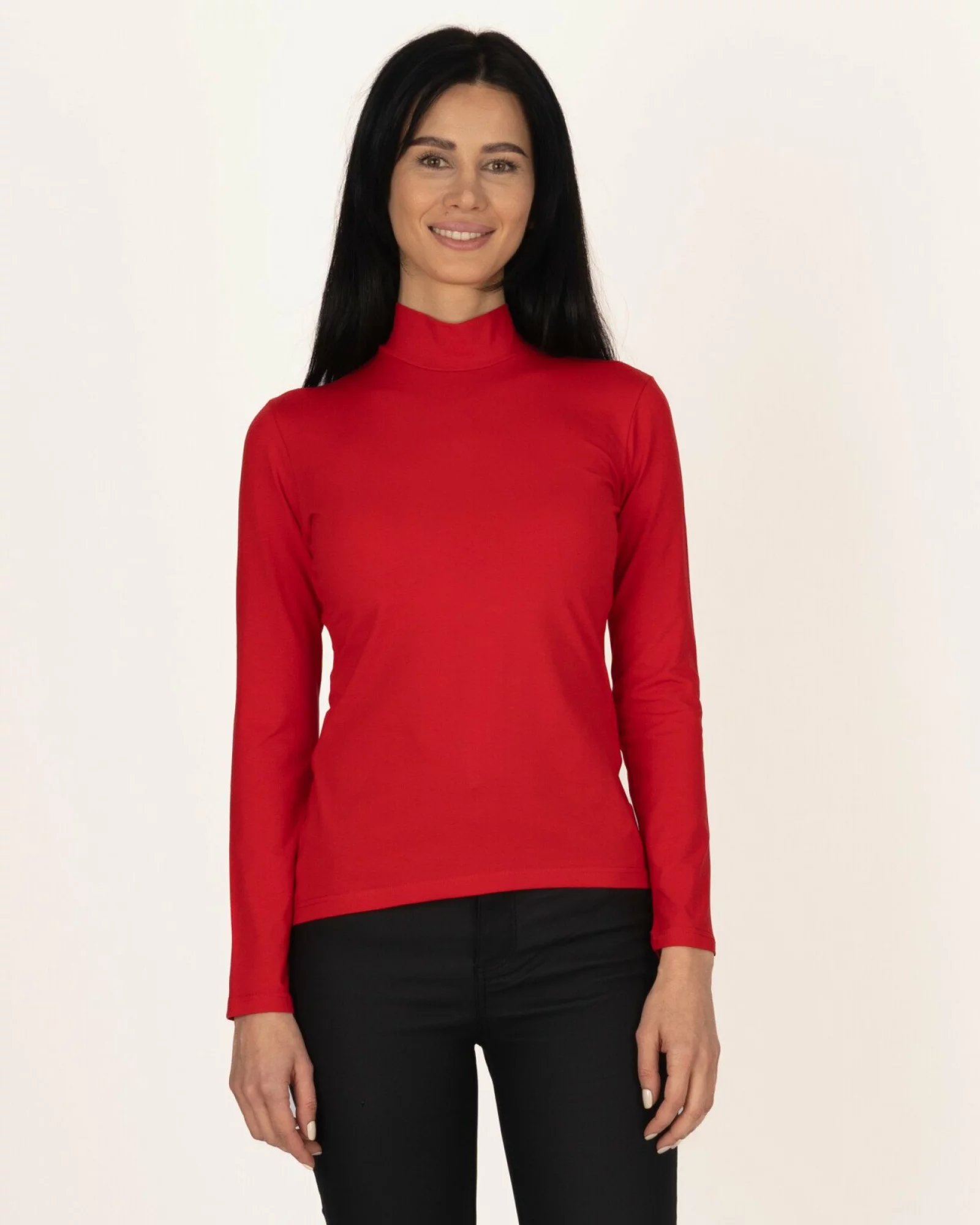 Bluză damă B.2005. tip maletă Roșu