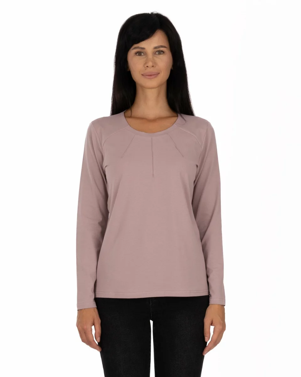 Bluză damă B.2234.Mouve Pudrat