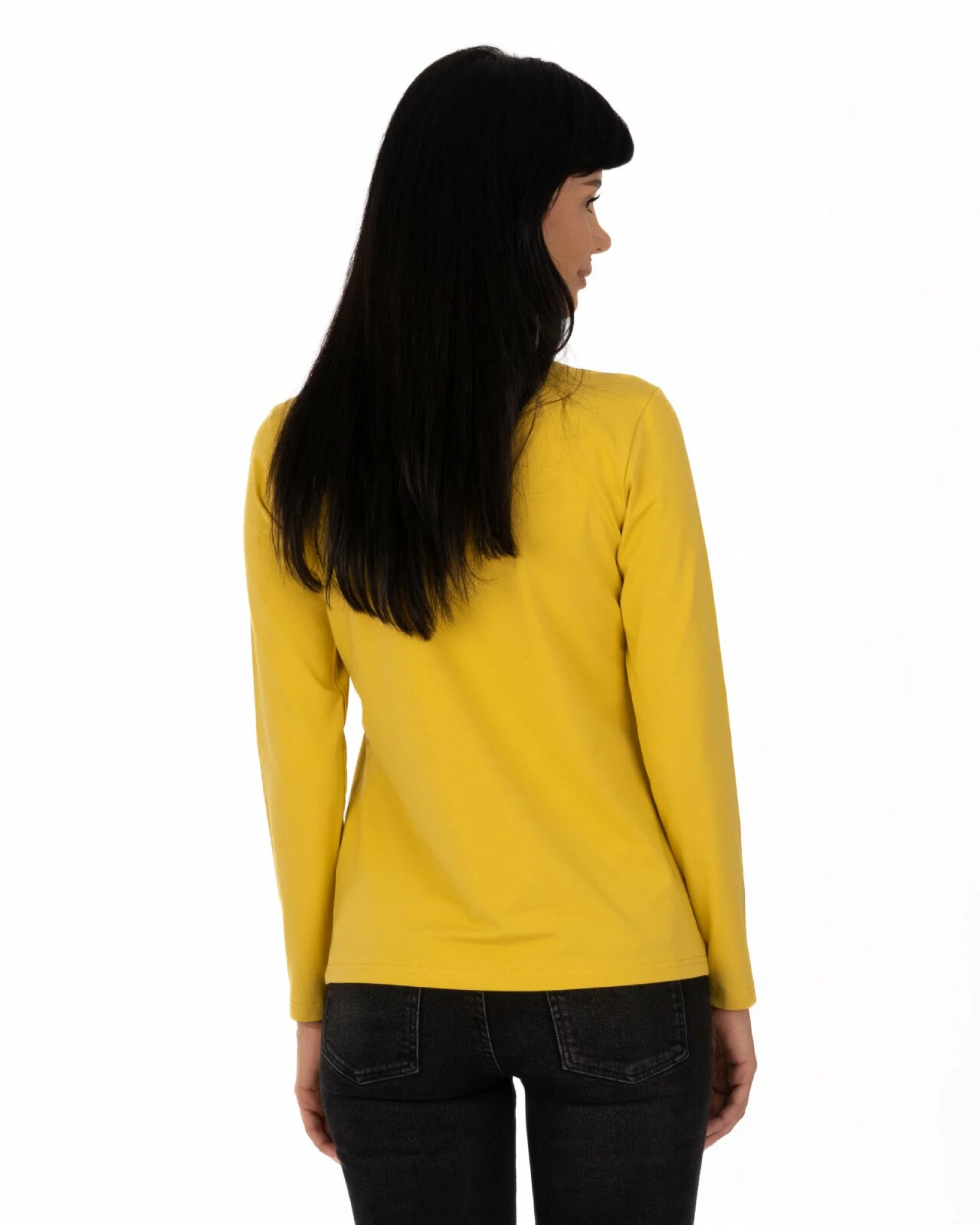 Bluză damă B.2234.Muștar