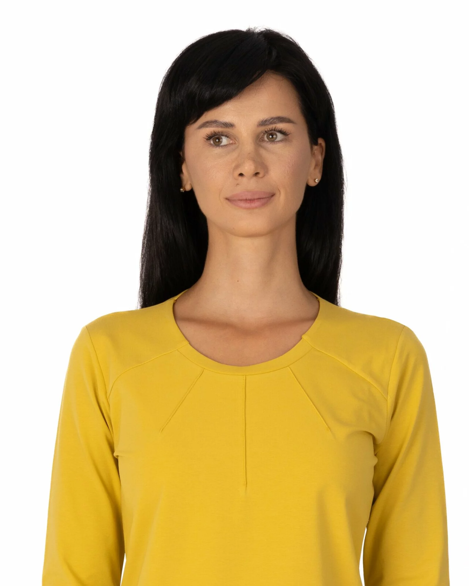 Bluză damă B.2234.Muștar