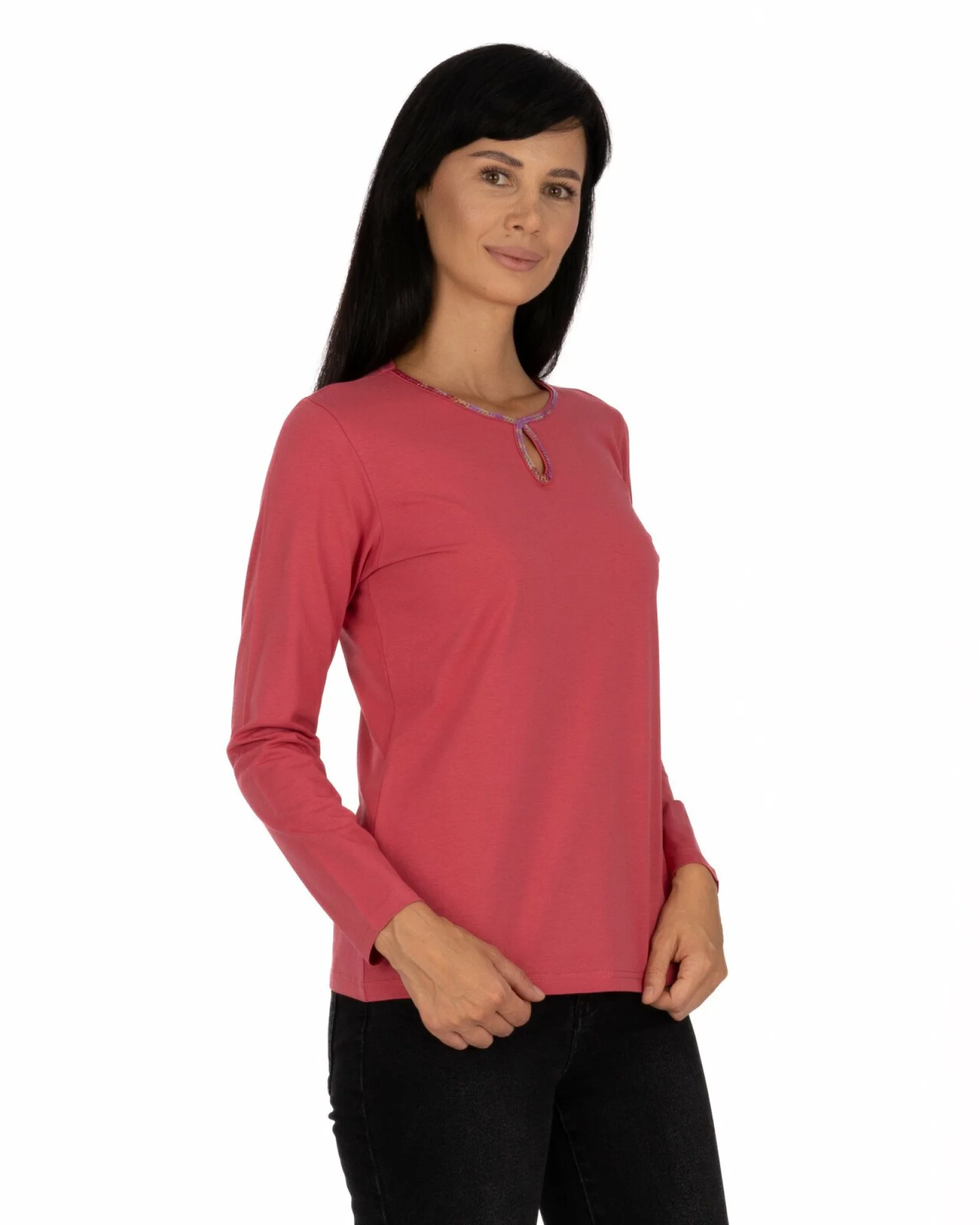 Bluză damă B.2340.Roșu Pudrat