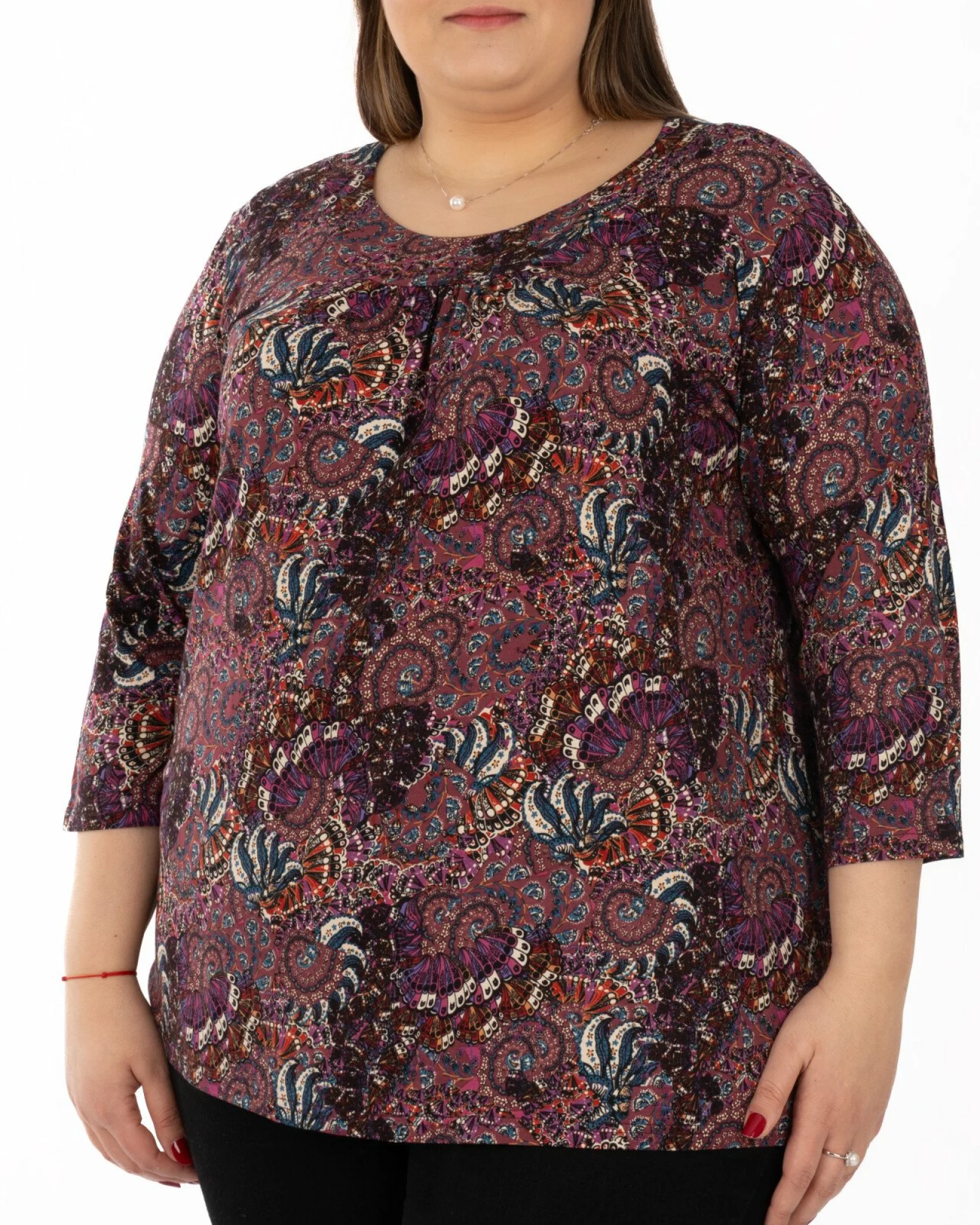 Bluză damă B.2310.Bordo