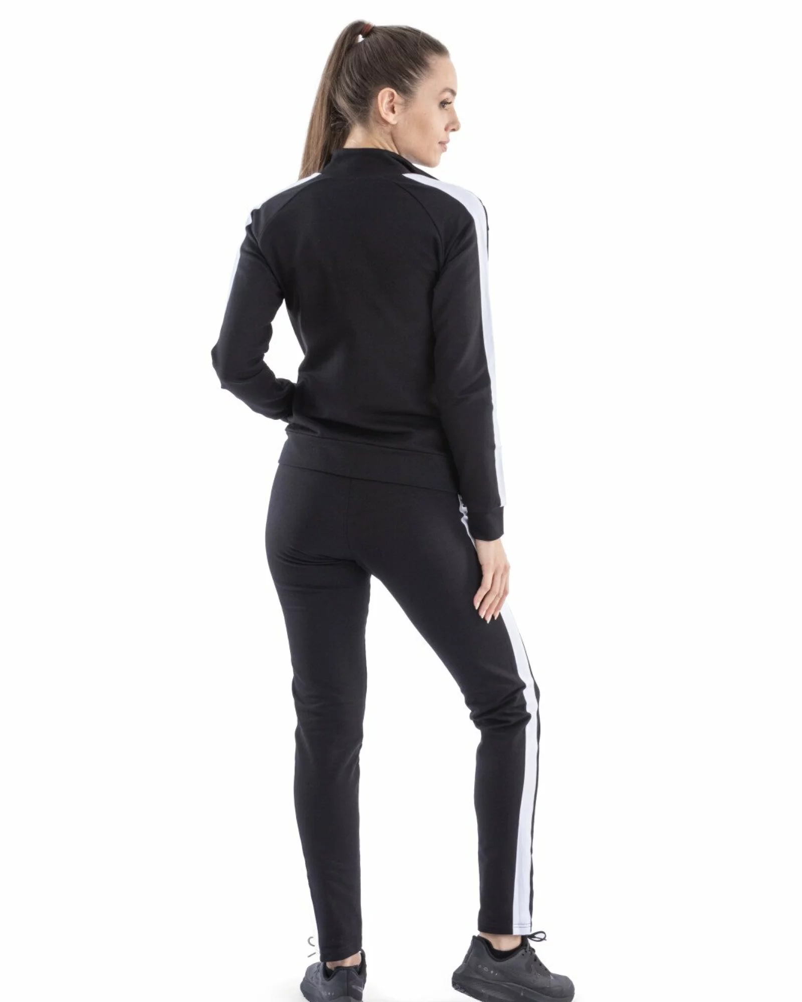 Trening Damă COM.2048.Negru-alb