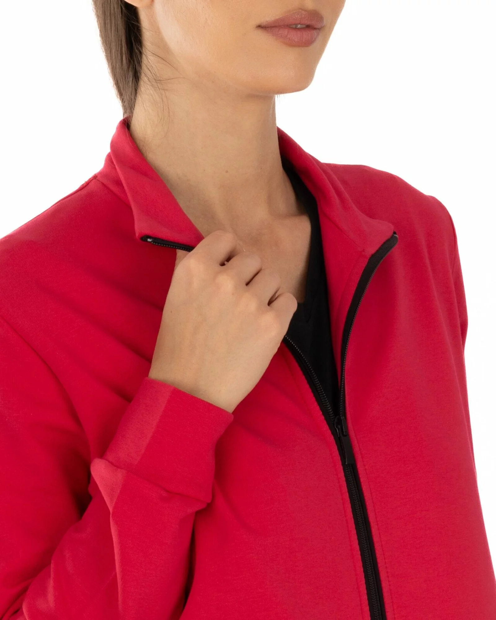 Jachetă Damă J.2075.Roșu