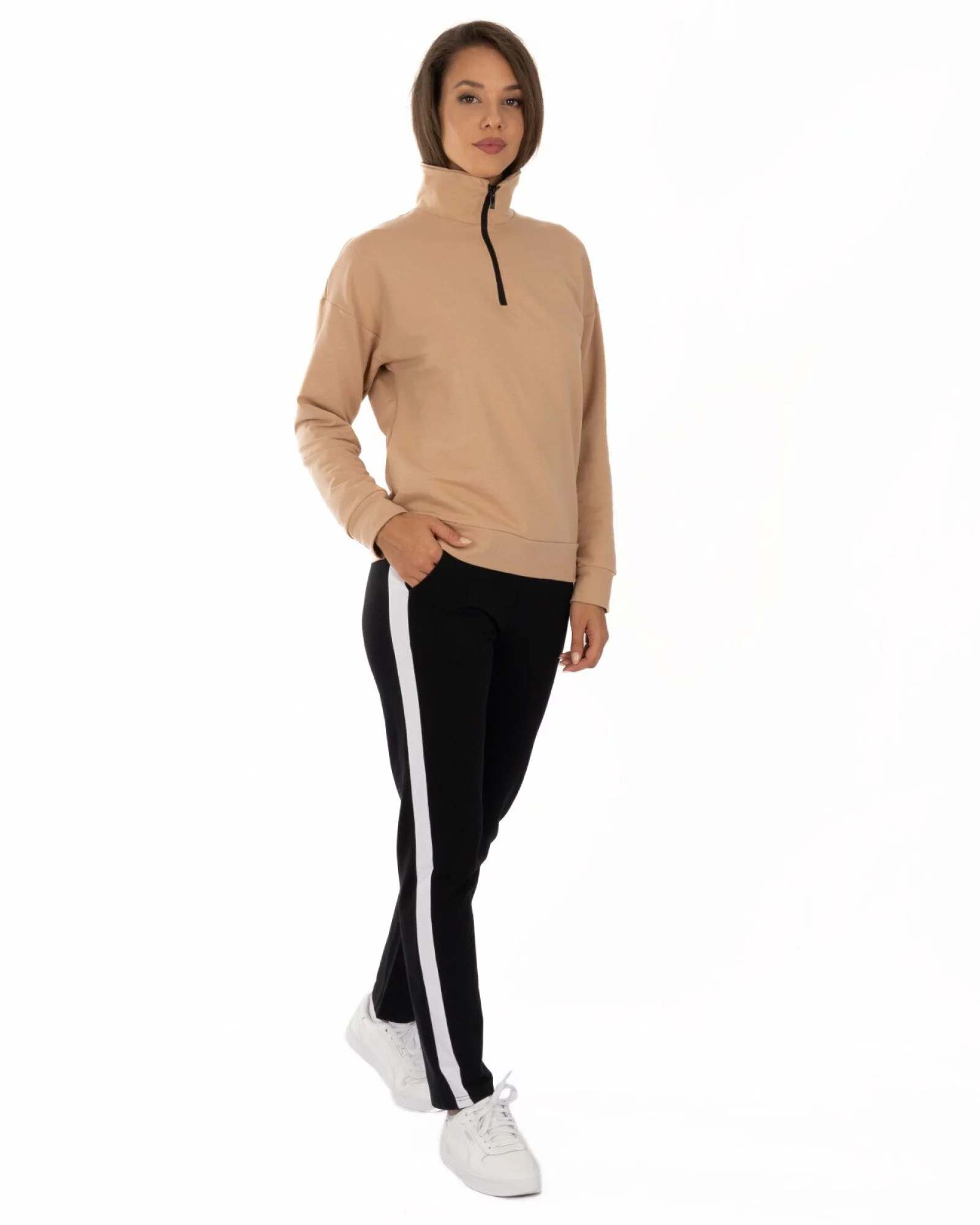 Flanelă Damă F.2008.Alună