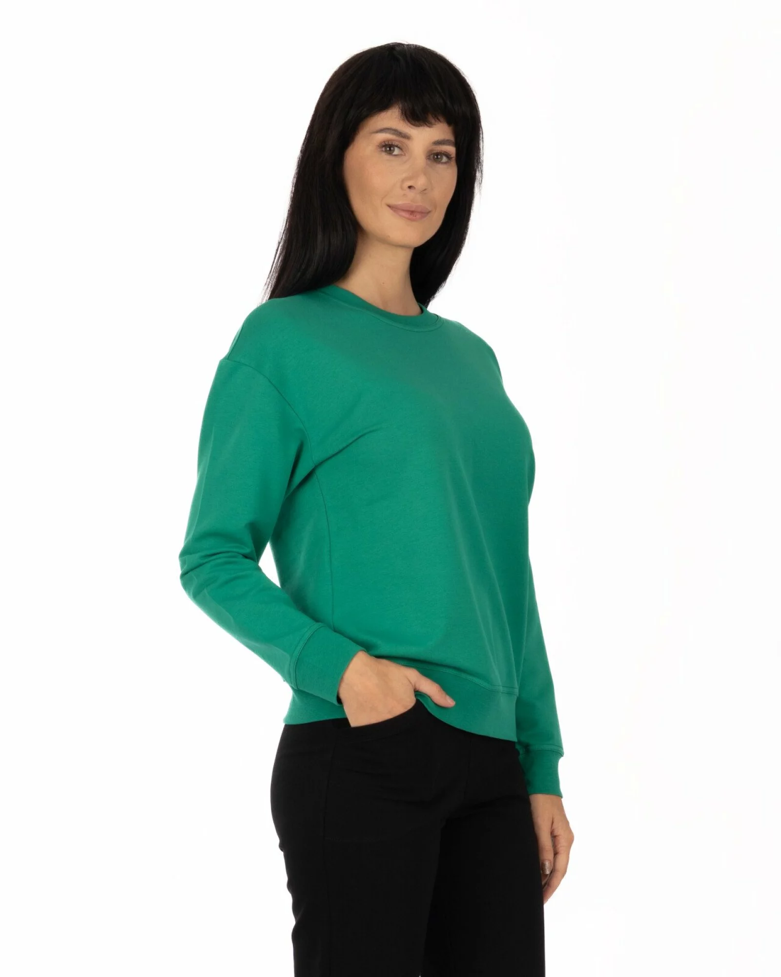 Flanelă Damă F.2010.Verde