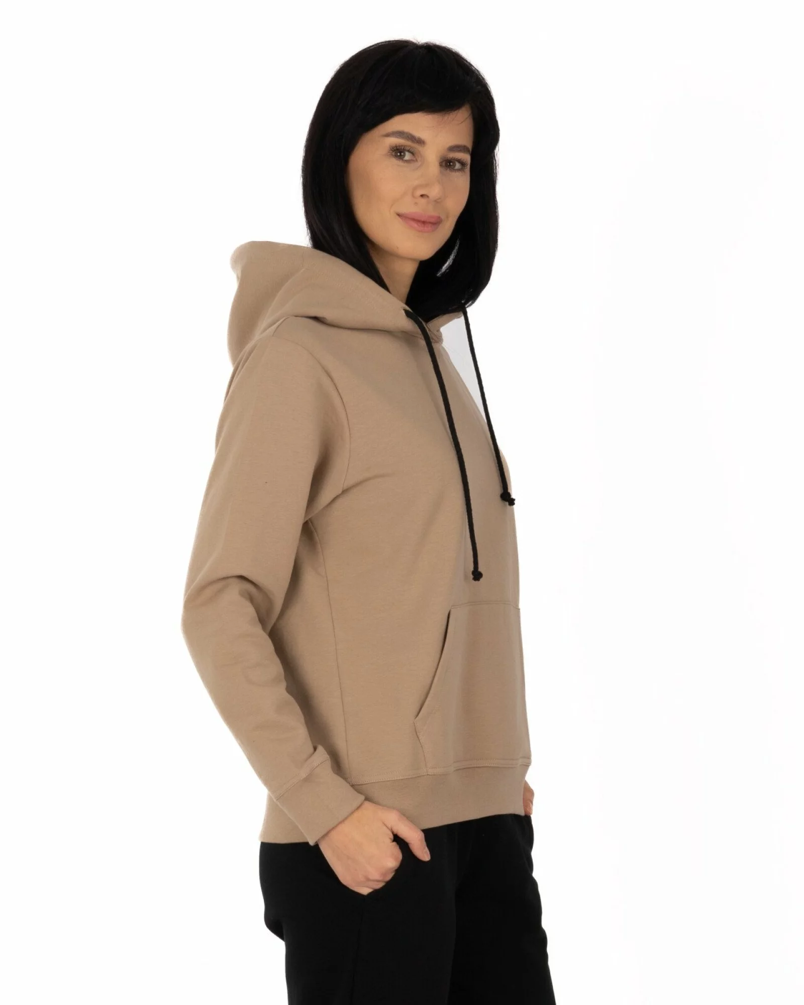 Hanorac Pufos Damă HG.2031.Bej