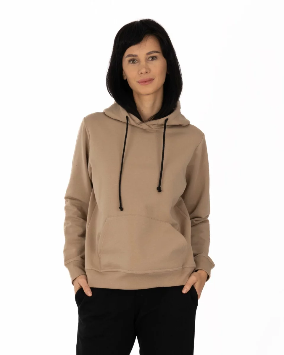 Hanorac Pufos Damă HG.2031.Bej