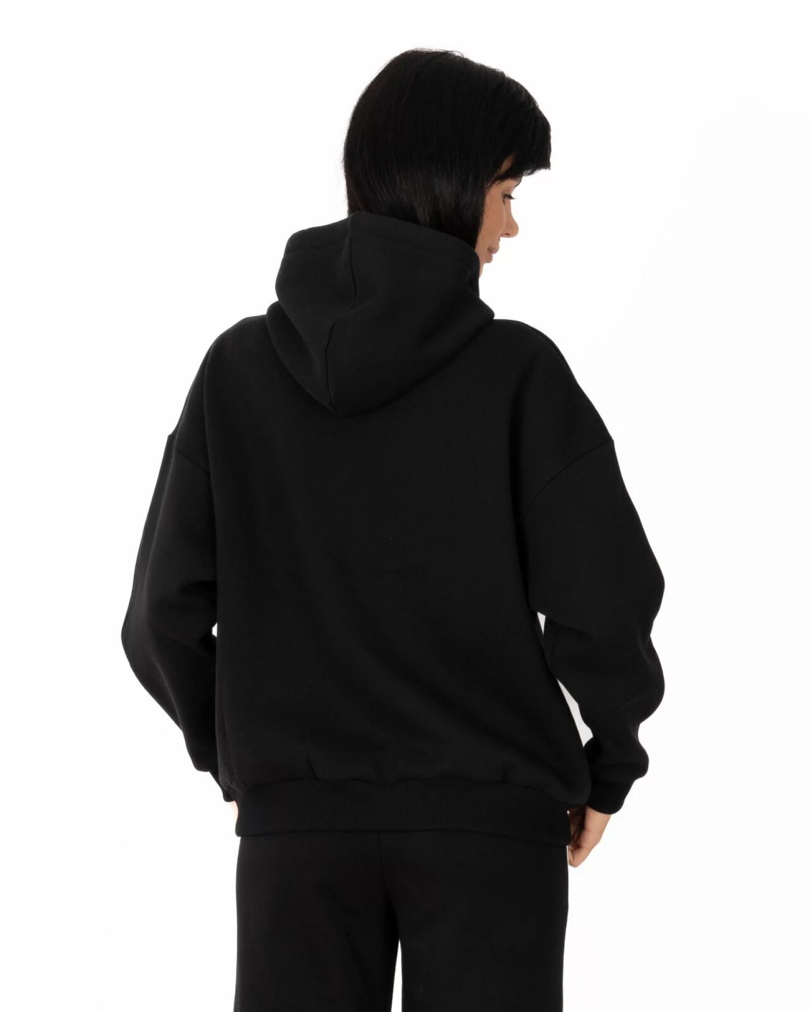 Flanelă Pufoasă Damă F.2011.Negru