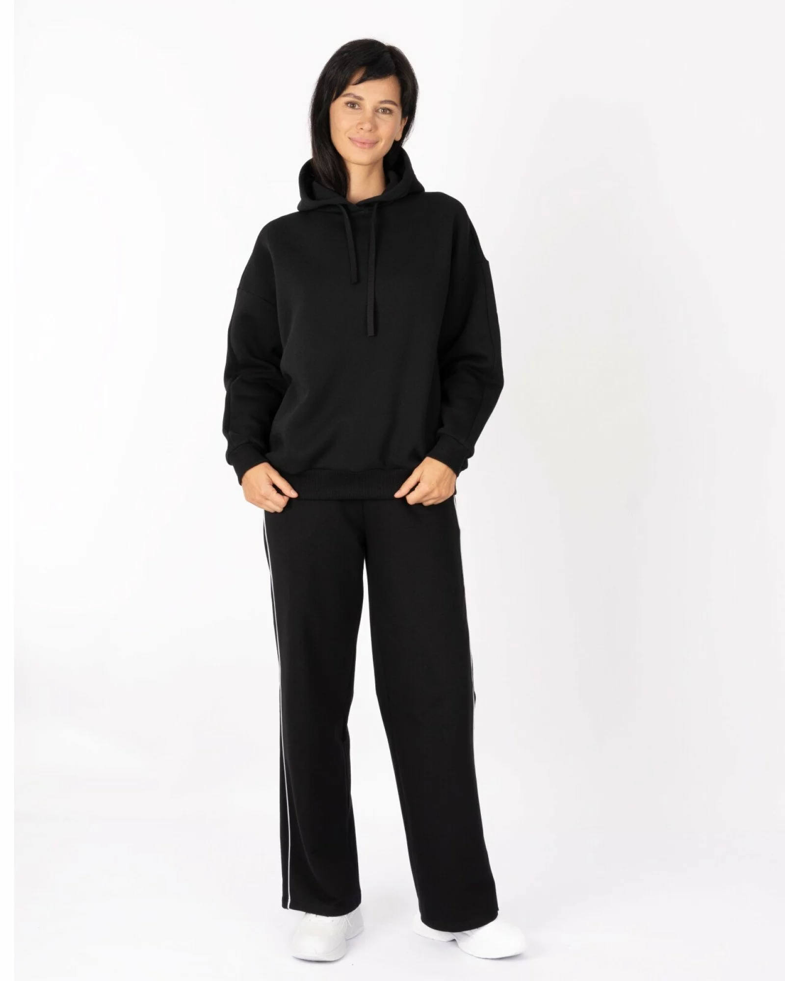 Flanelă Pufoasă Damă F.2011.Negru