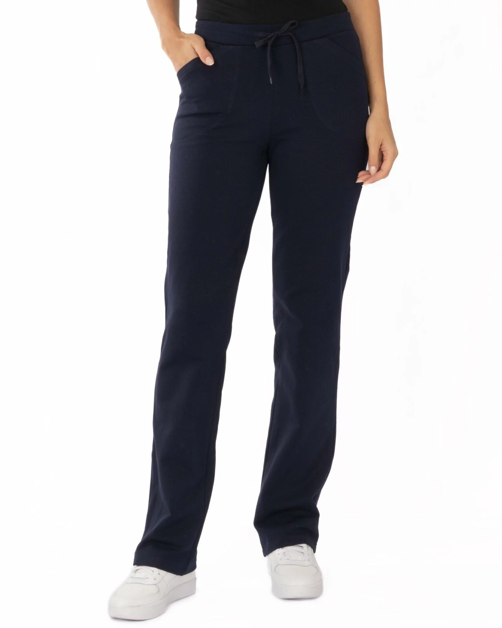 Pantalon Termo Clasic Pufos Damă P.2231.Bleumarin