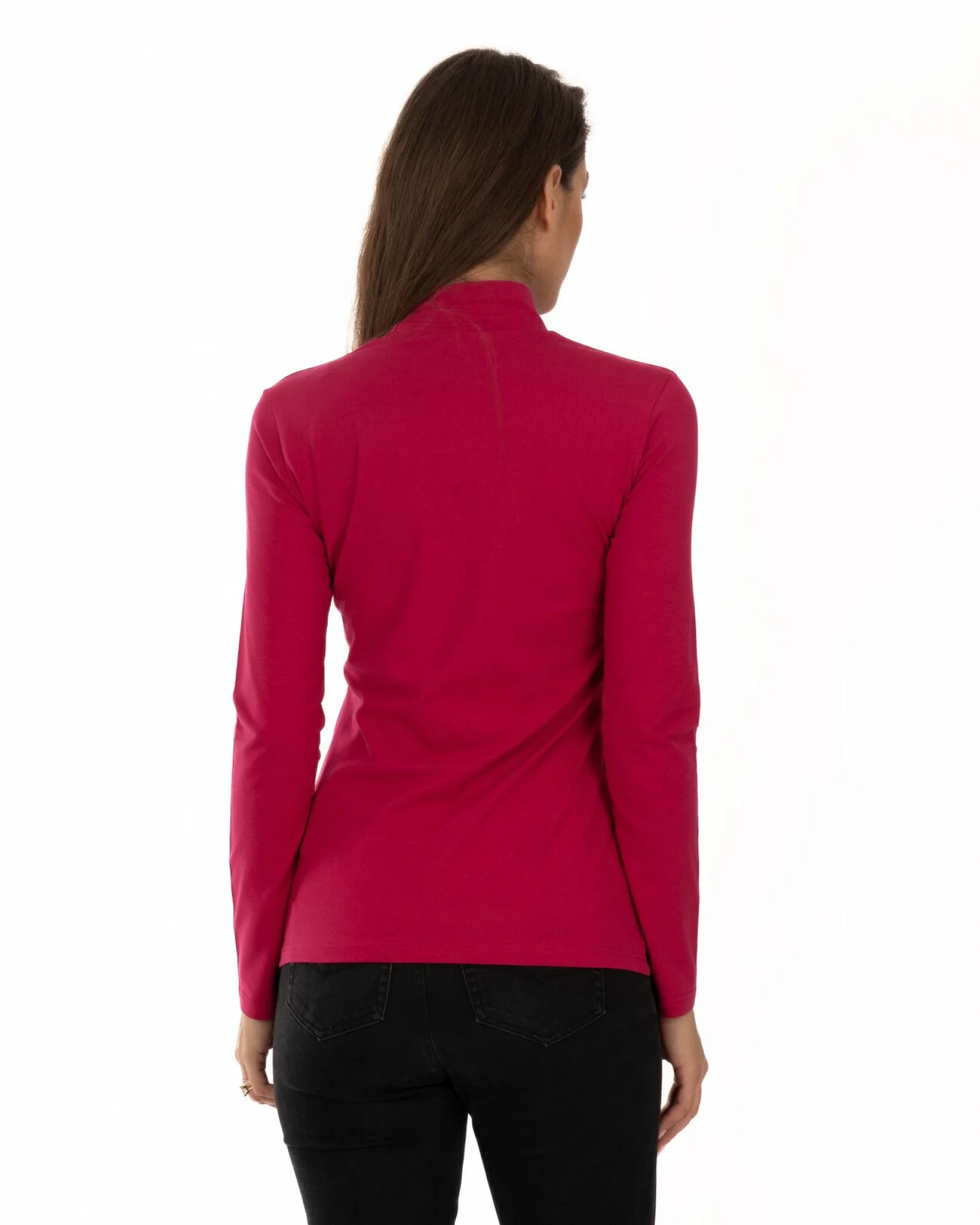 Bluză damă B.2005. tip maletă Cireașă