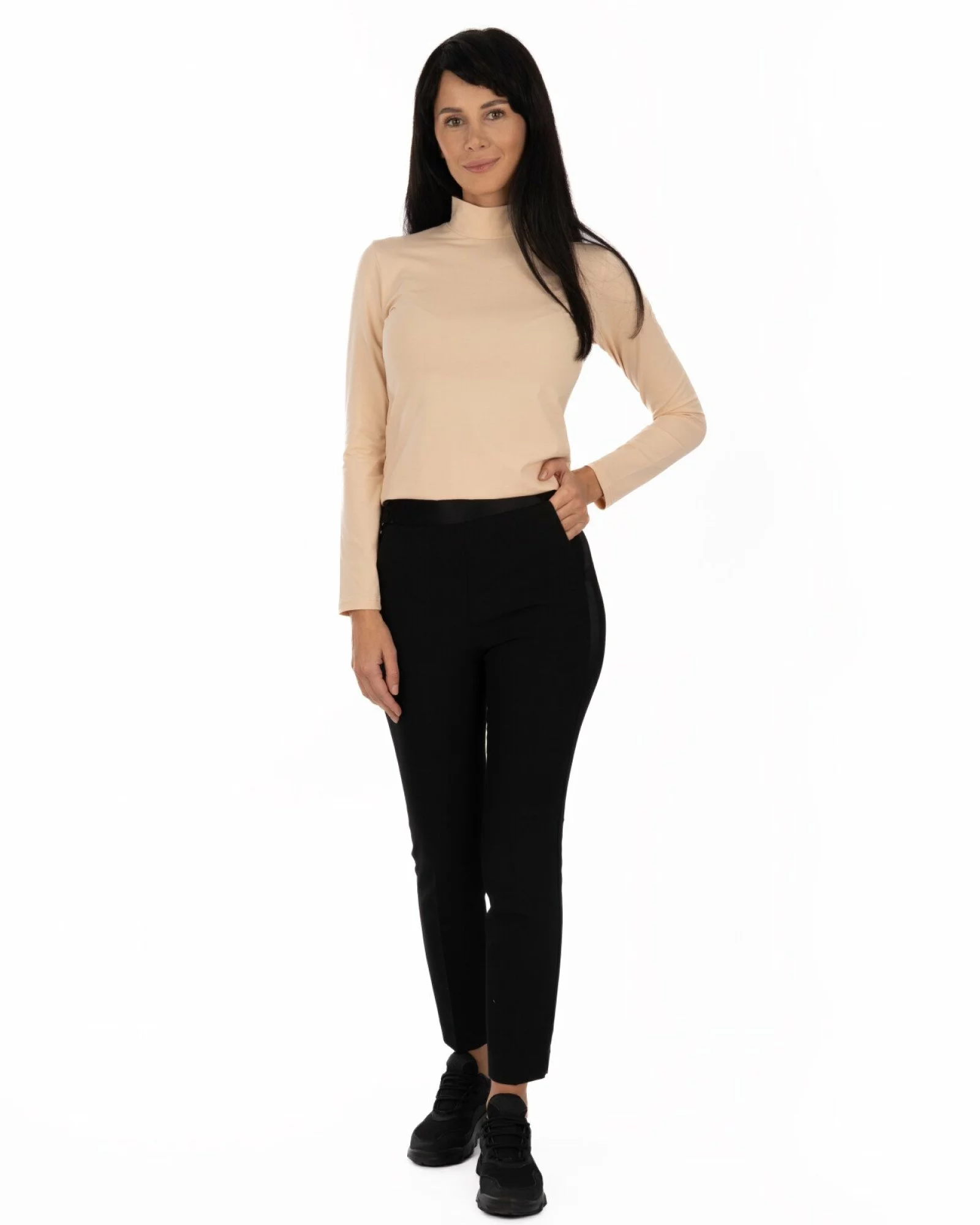 Bluză damă B.2005. tip maletă Crem