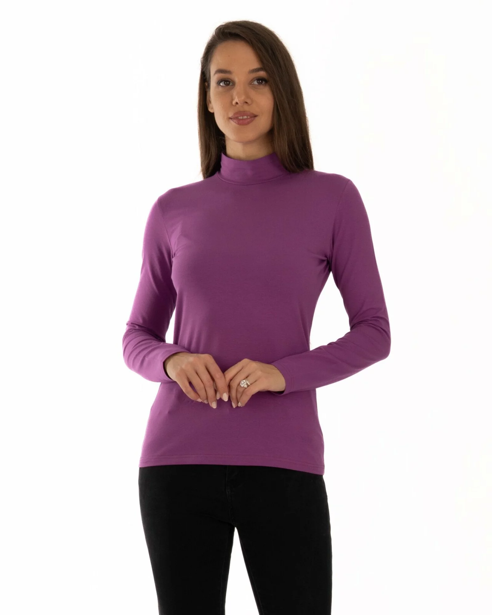 Bluză damă B.2005. tip maletă Fuchsia Închis