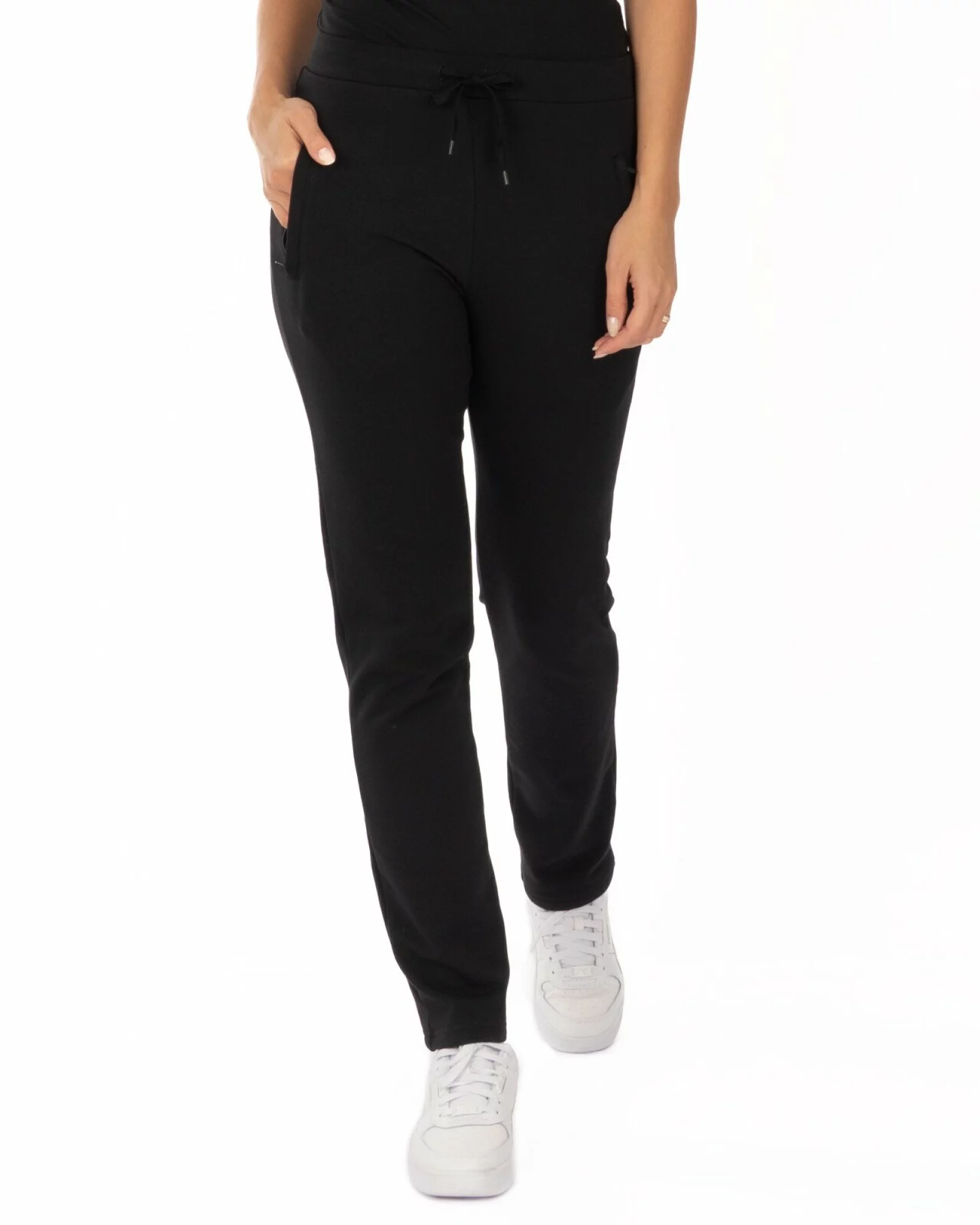 Pantalon Conic Termo Pufos Damă P.2237.Negru