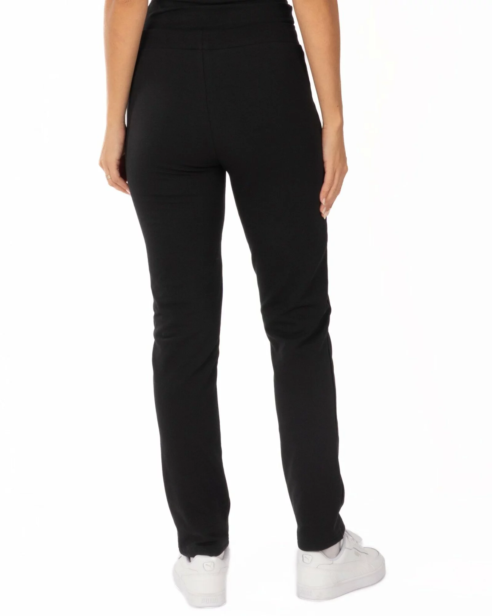 Pantalon Conic Termo Pufos Damă P.2237.Negru