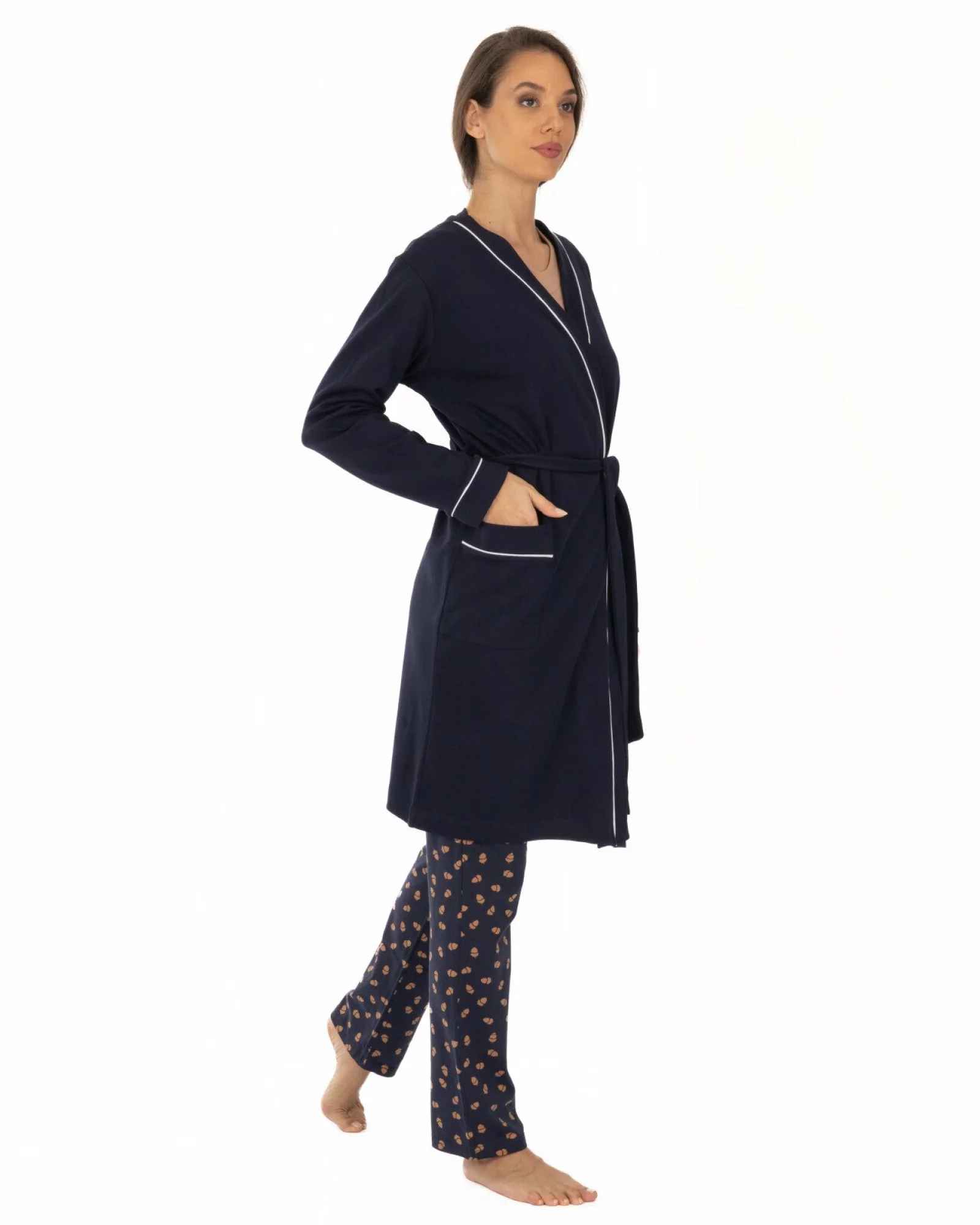 Halat Damă H.2013.Bleumarin