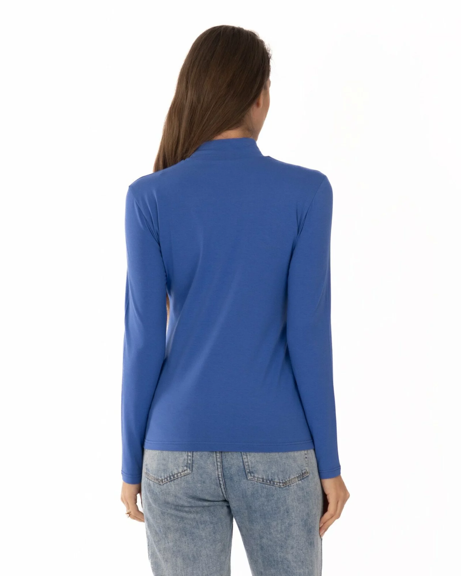 Bluză damă B.2005. tip maletă Blue