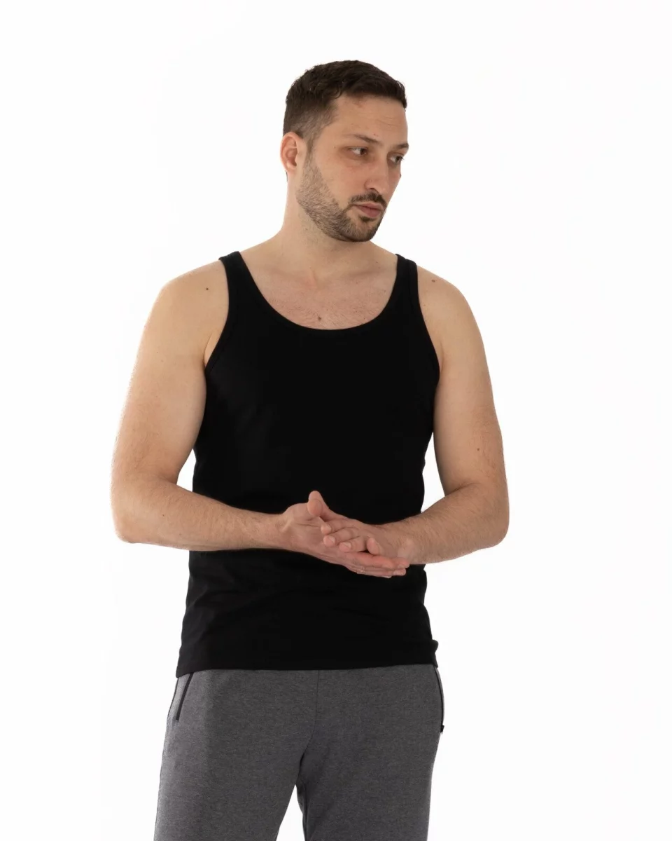 Maiou bărbați M.4001.negru