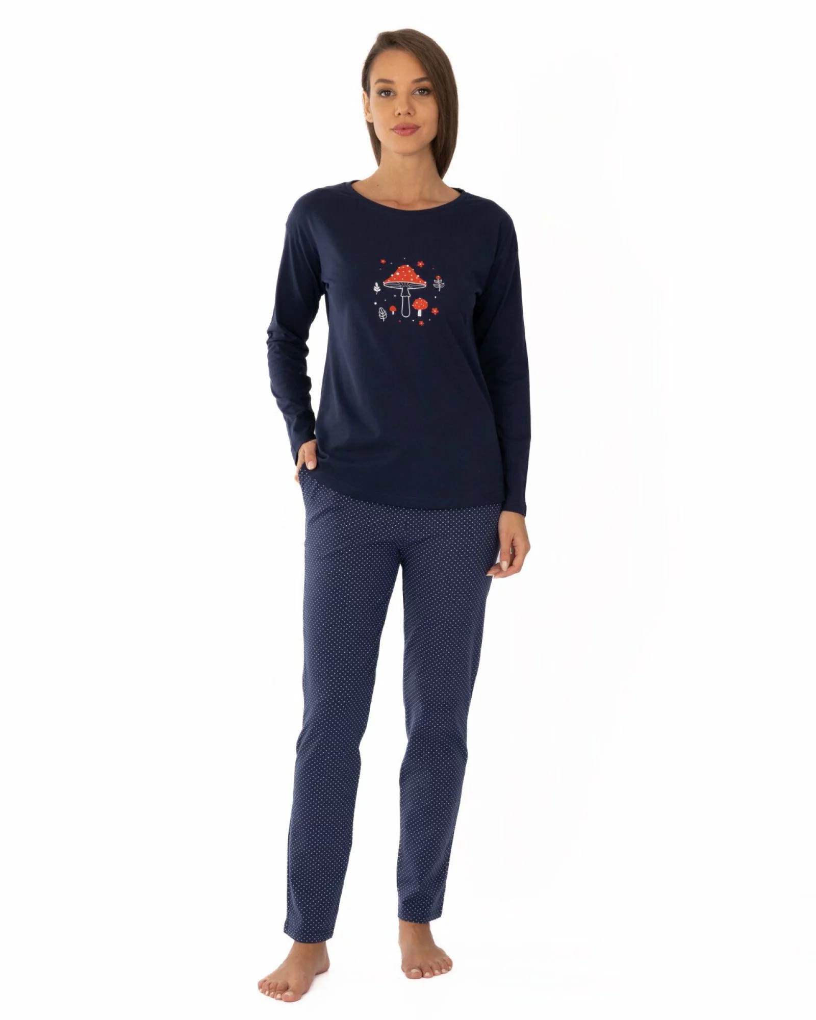 Pijama damă PIJ.2251.Bleumarin