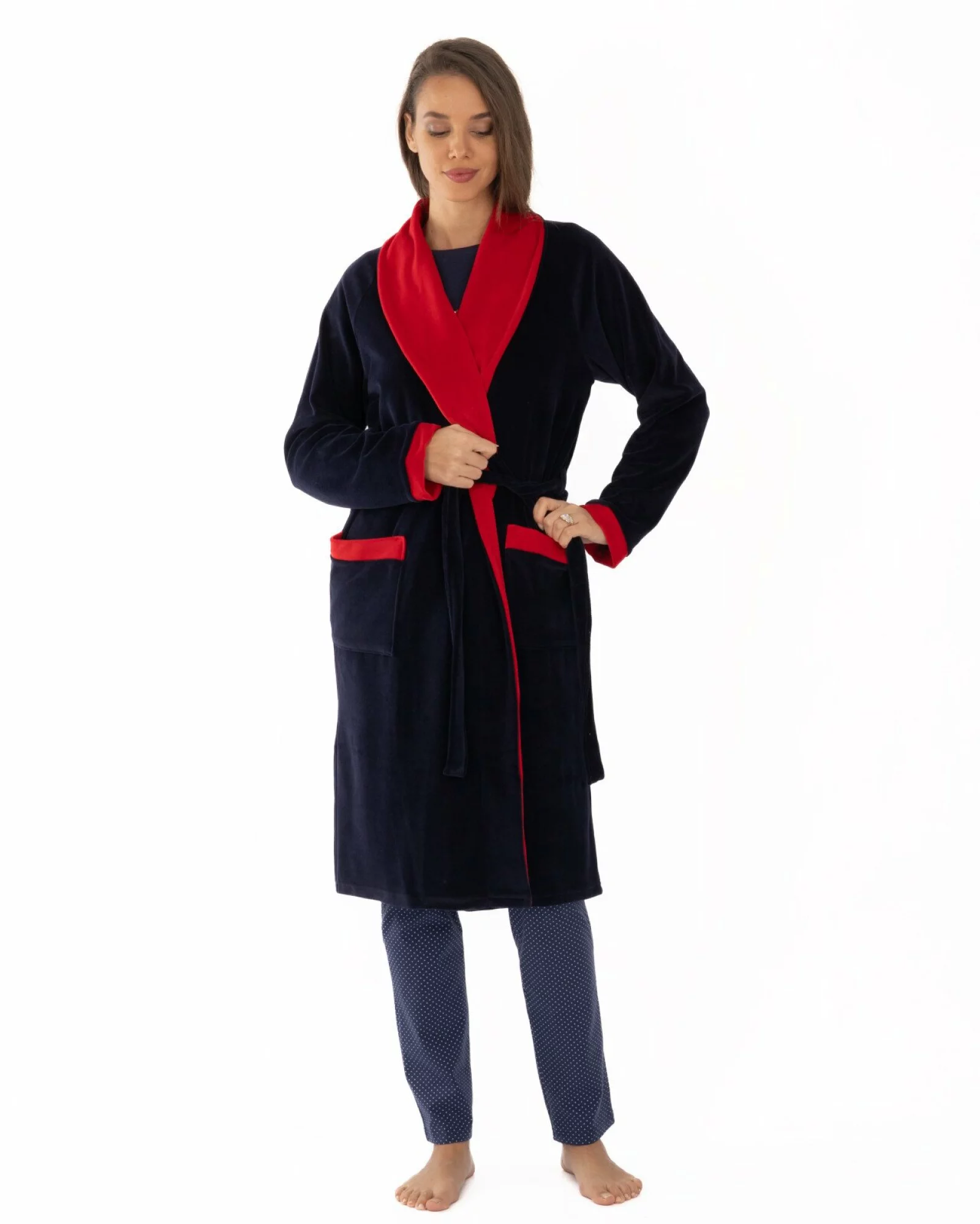 Pijama damă PIJ.2251.Bleumarin