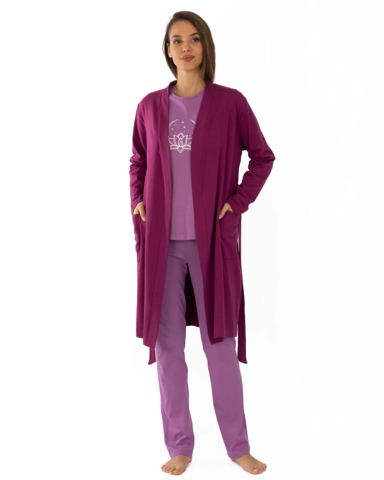 Pijama damă PIJ.2253.Lila