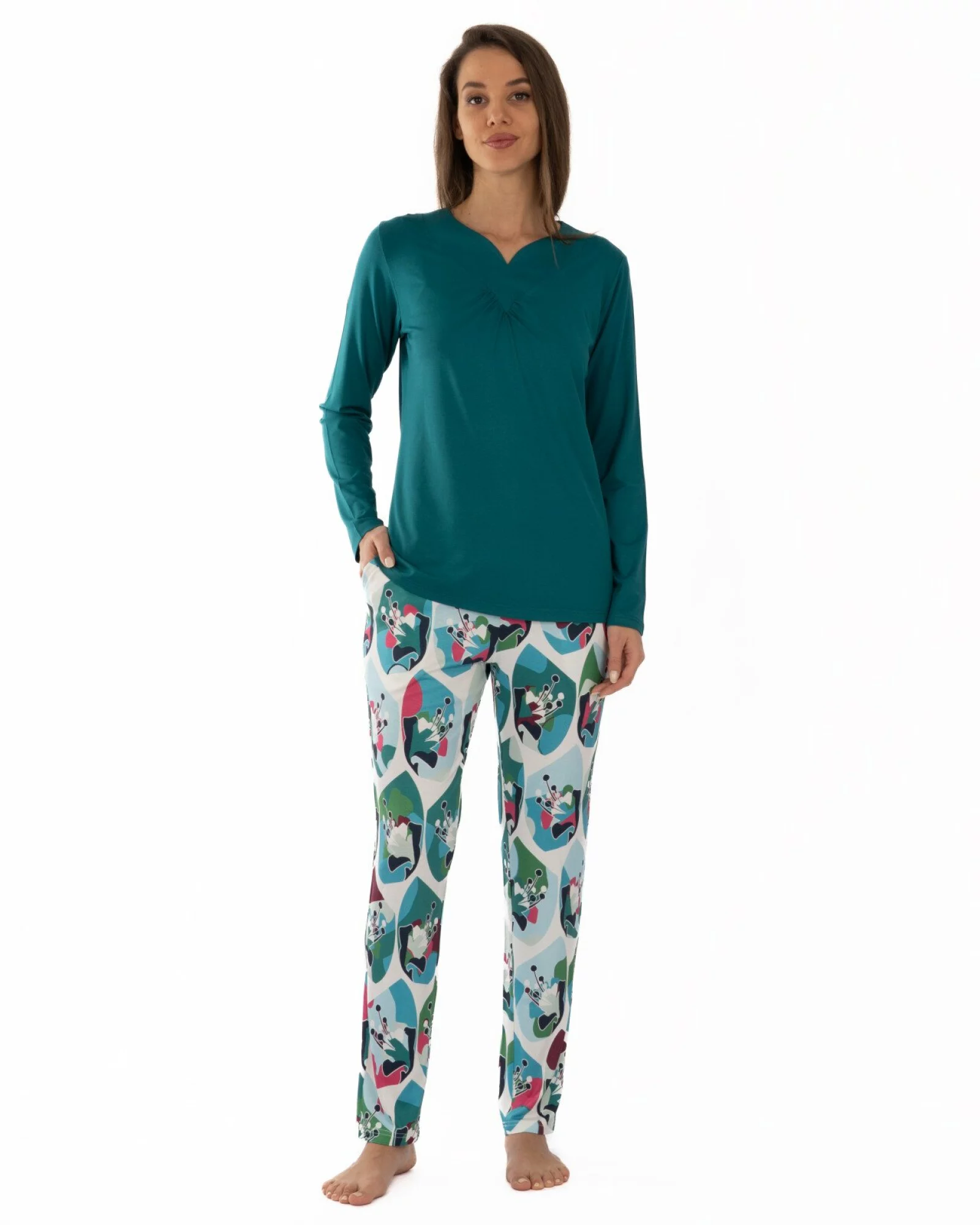 Pijama damă PIJ.2255.Laguna