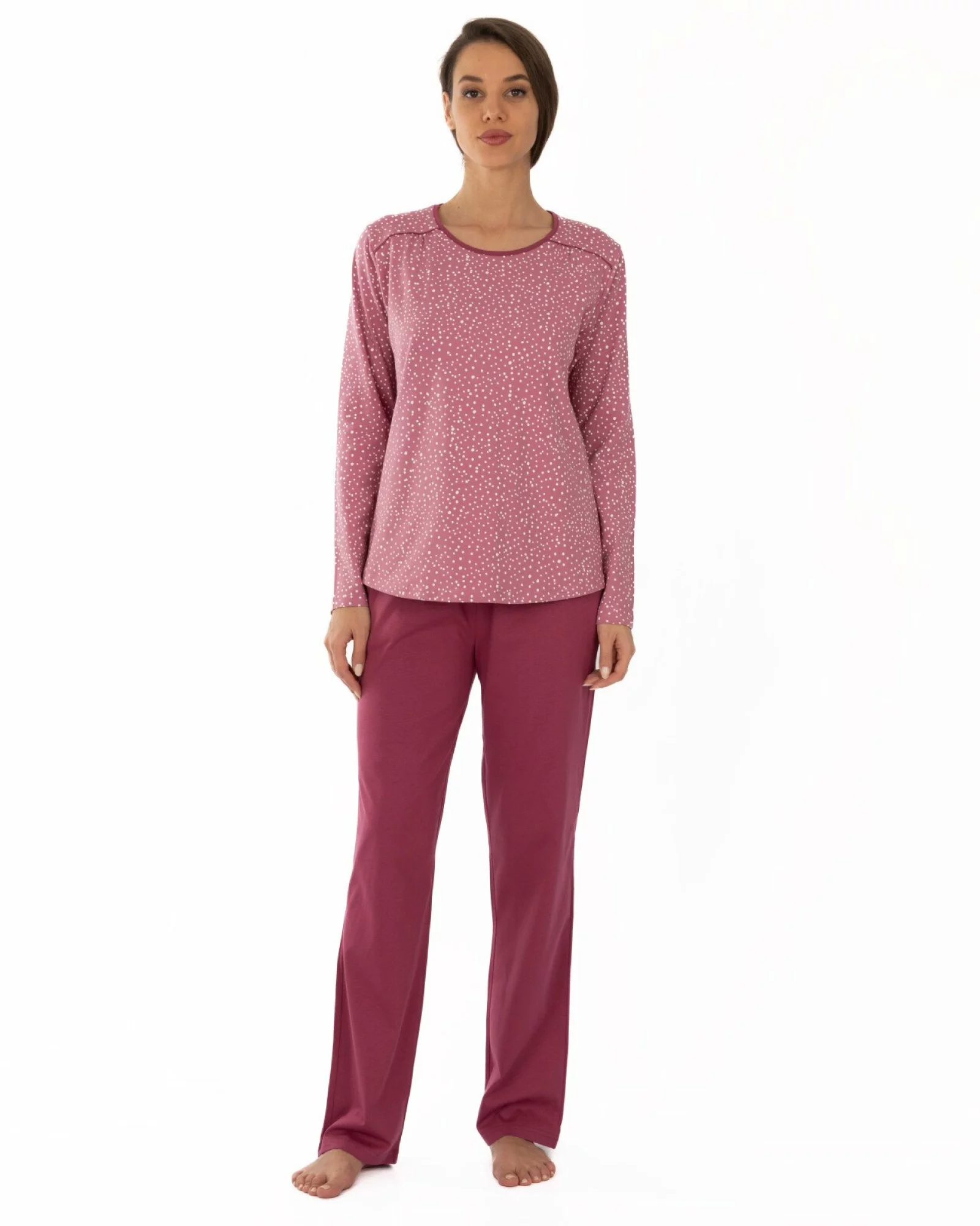 Pijama damă PIJ.2260.Roz pudrat