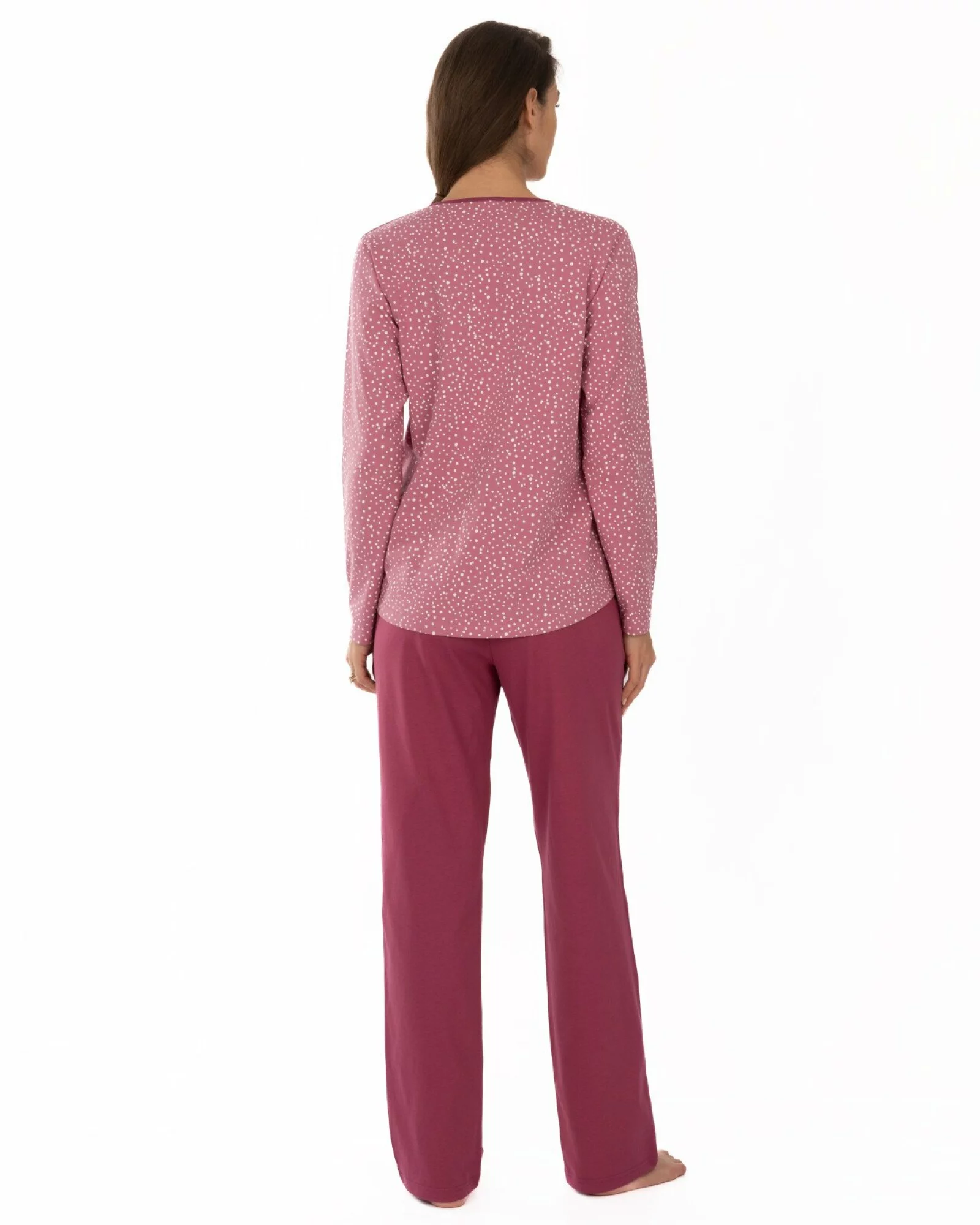 Pijama damă PIJ.2260.Roz pudrat