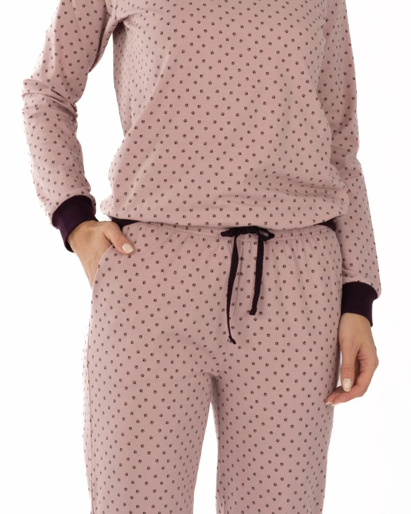 Pijama damă PIJ.2263.Roz Pudrat