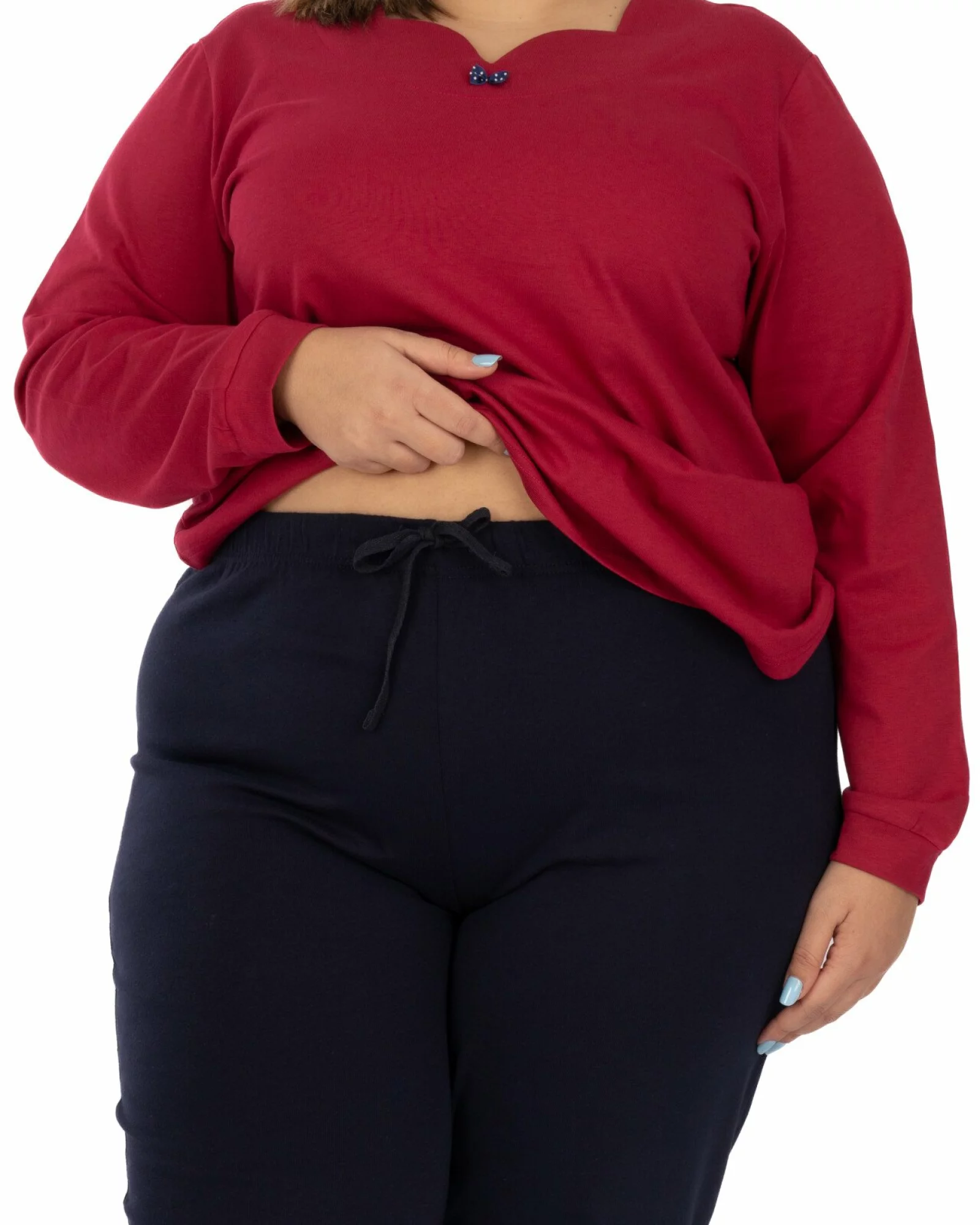 Pijama damă PIJ.2235.Cireașă