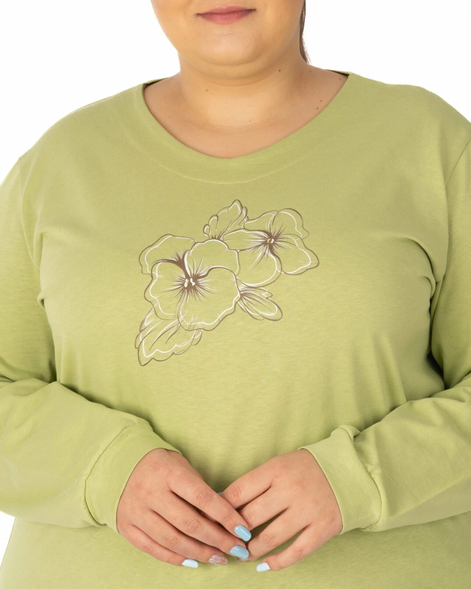 Pijama damă PIJ.2250.Kaky Deschis