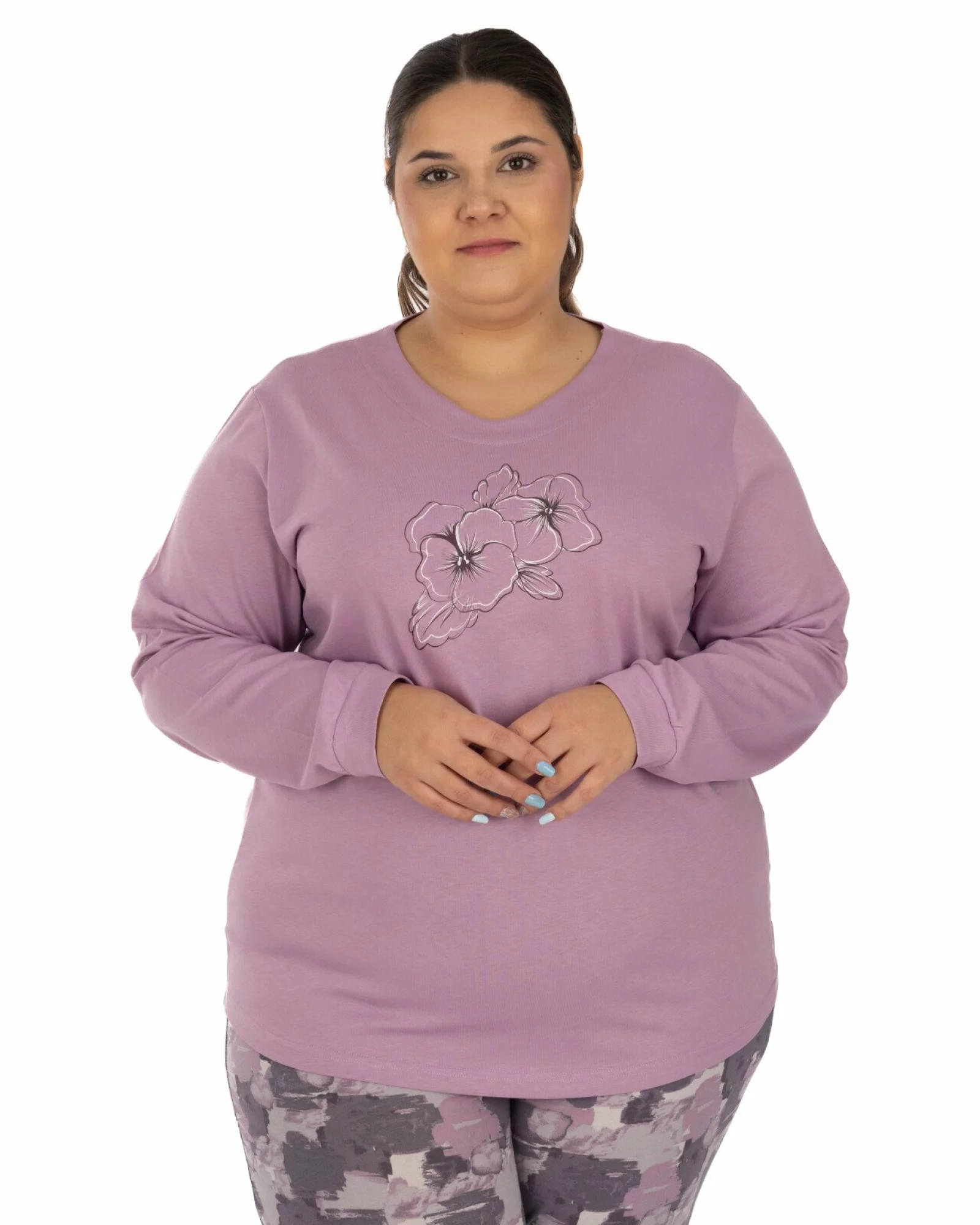 Pijama damă PIJ.2250.Lila