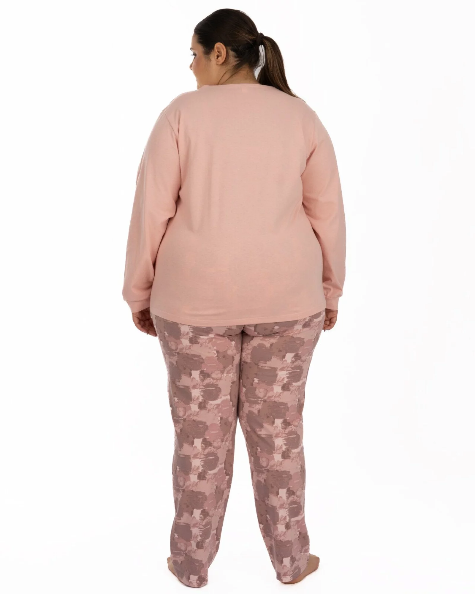 Pijama damă PIJ.2250.Roz Pudrat