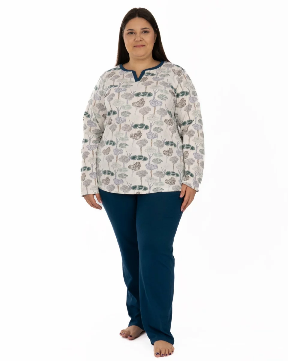 Pijama damă PIJ.2261.Petrol