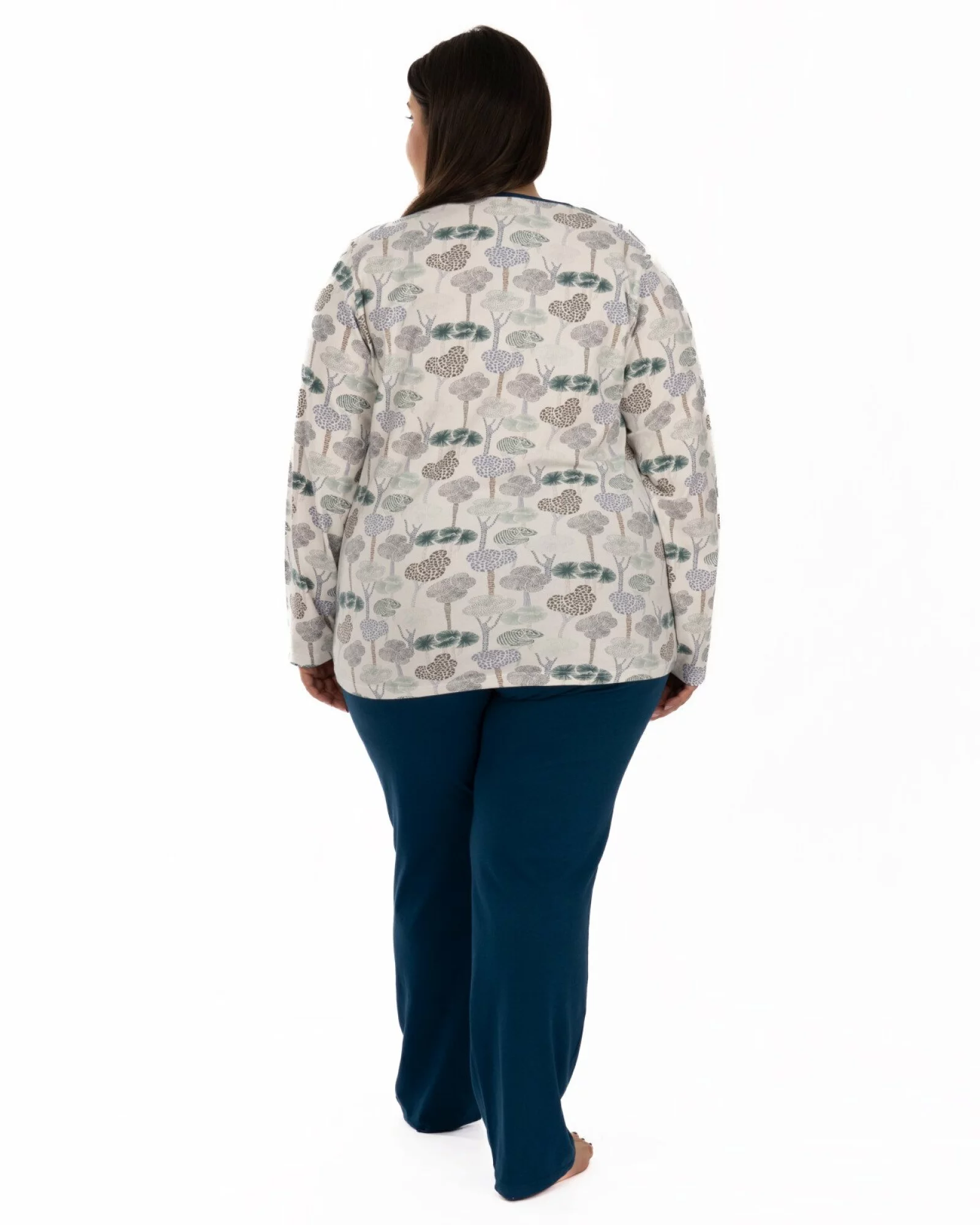 Pijama damă PIJ.2261.Petrol