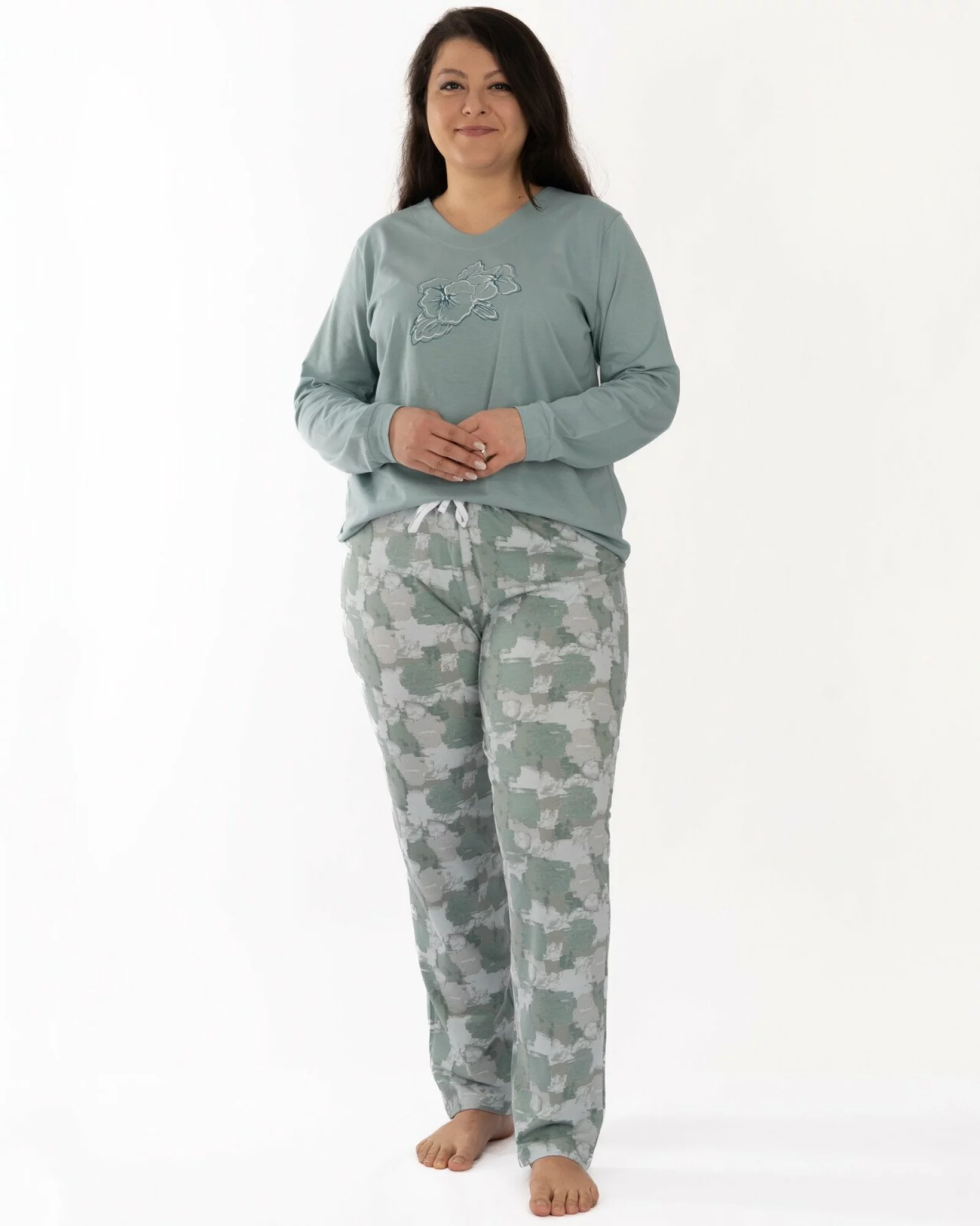 Pijama damă PIJ.2250.Pin
