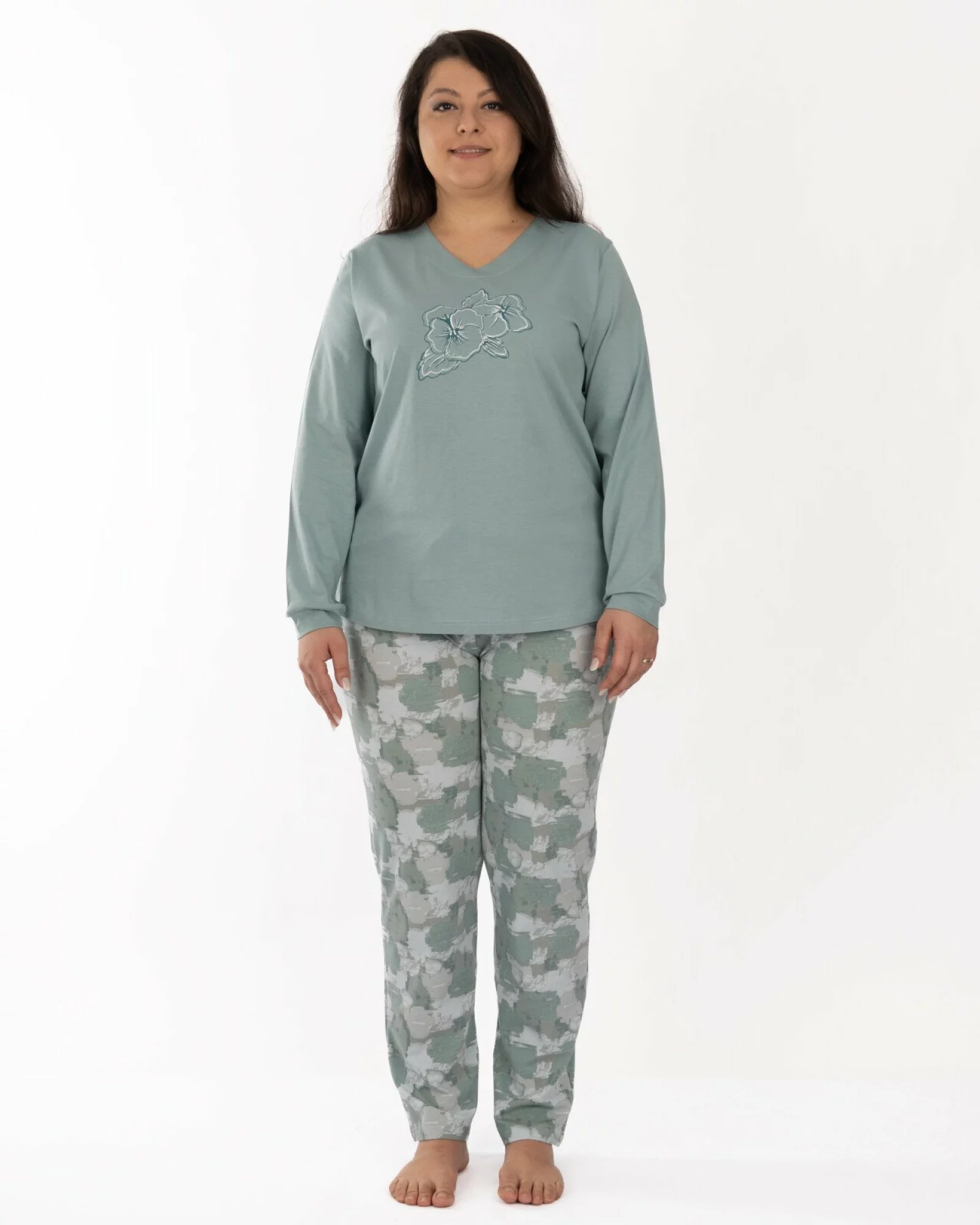 Pijama damă PIJ.2250.Pin