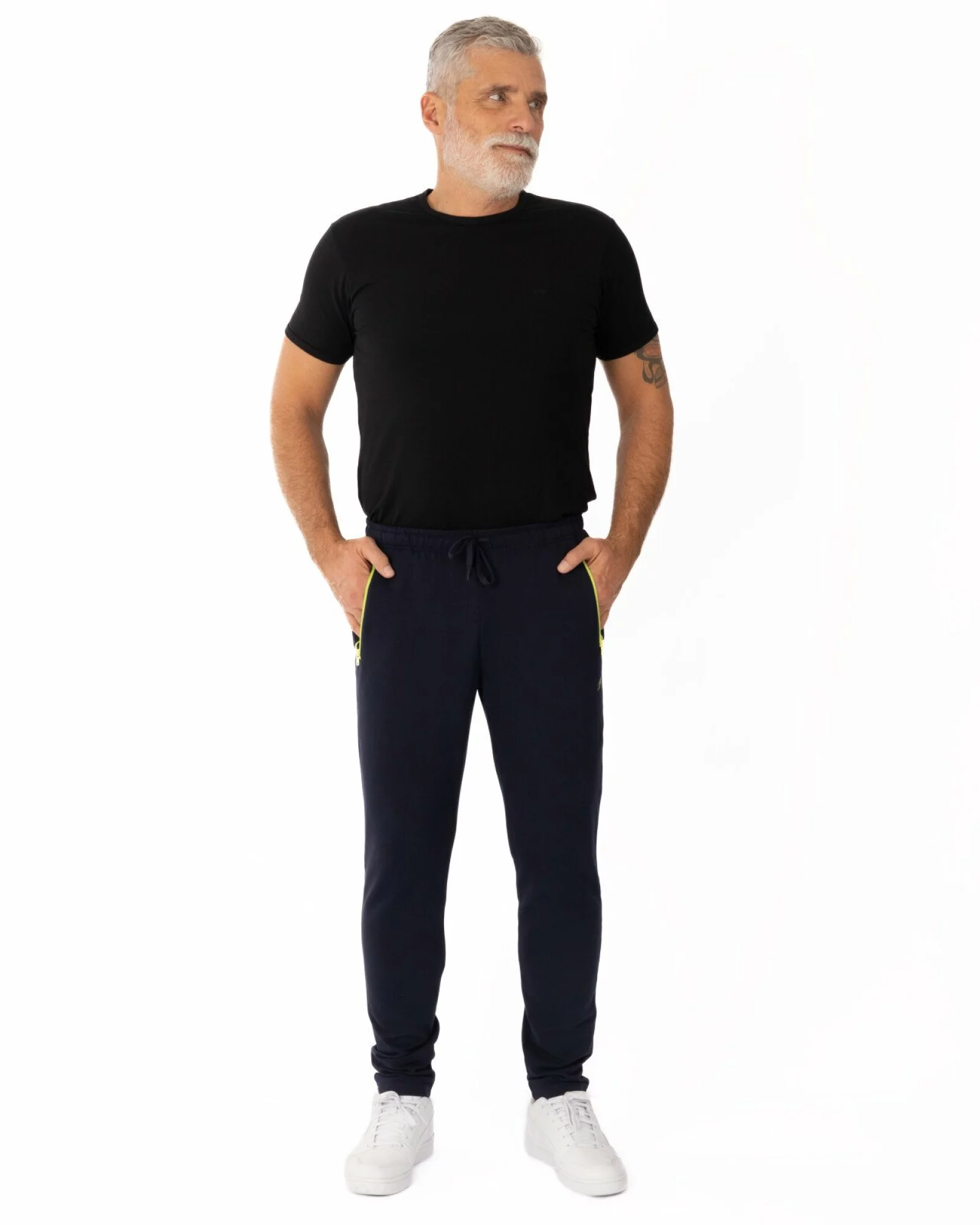 Pantalon Bărbați P.4104.Bleumarin-Acid