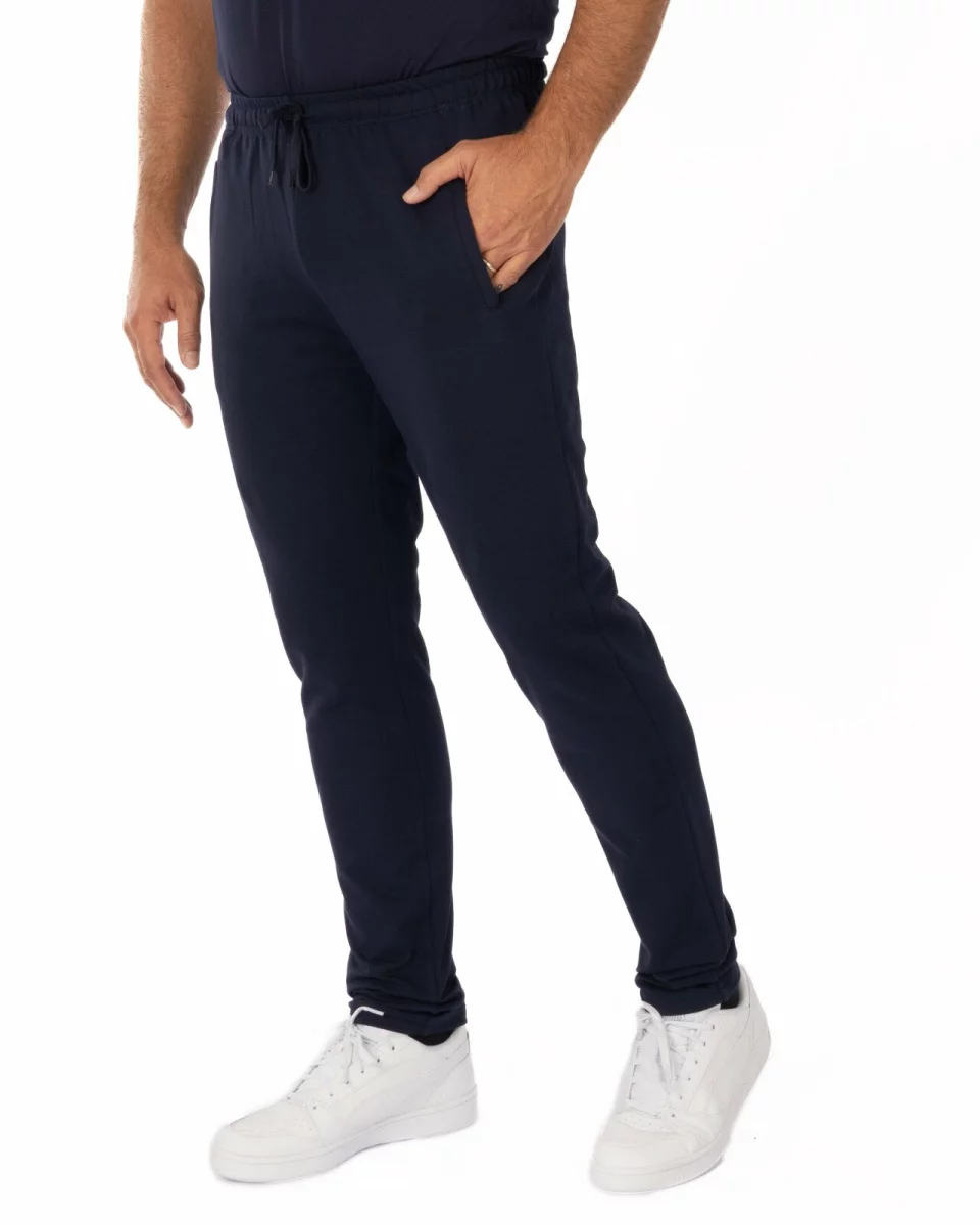 Pantalon Bărbați P.4115.Bleumarin