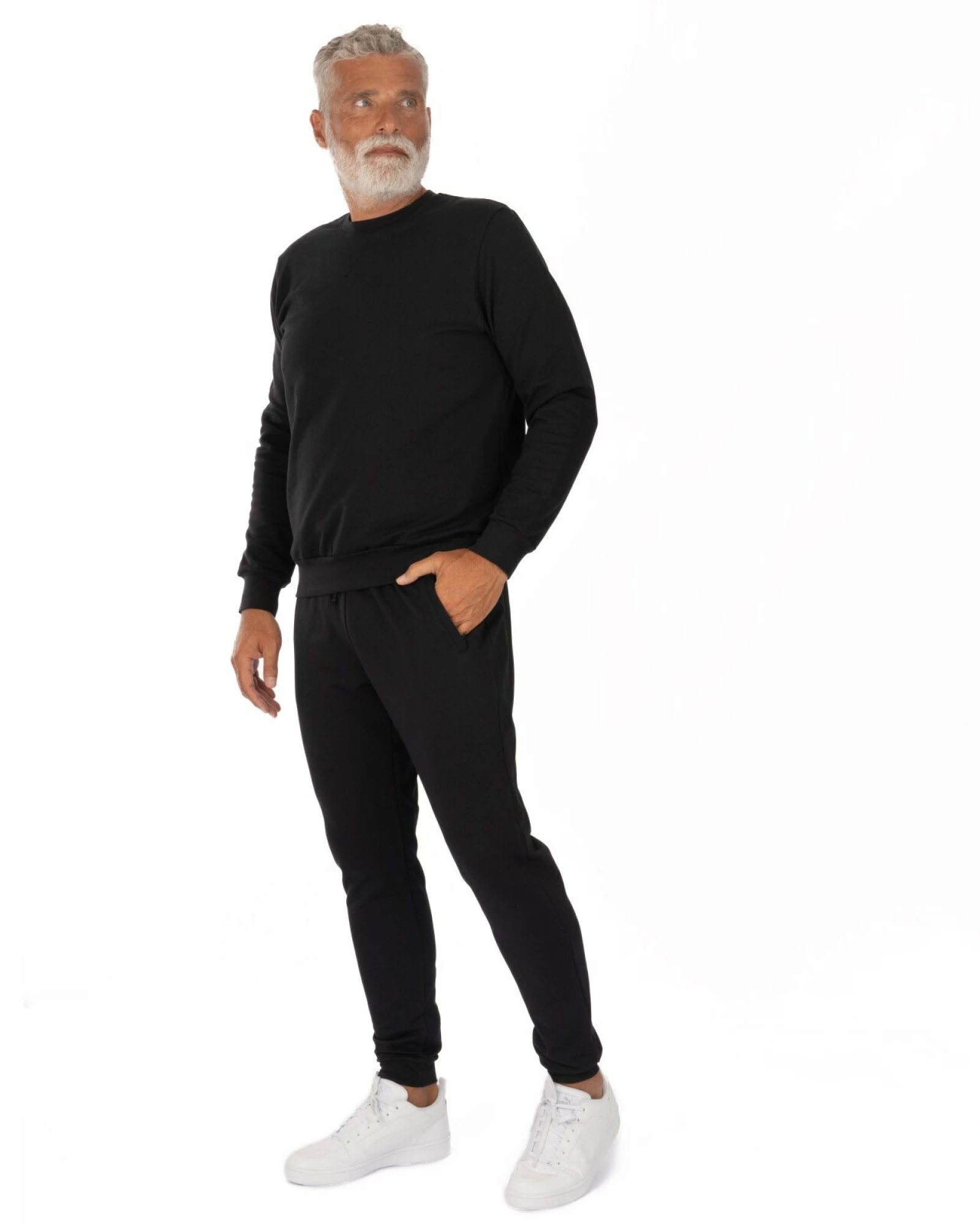 Flanela Pufoasă Bărbați F.4011.Negru