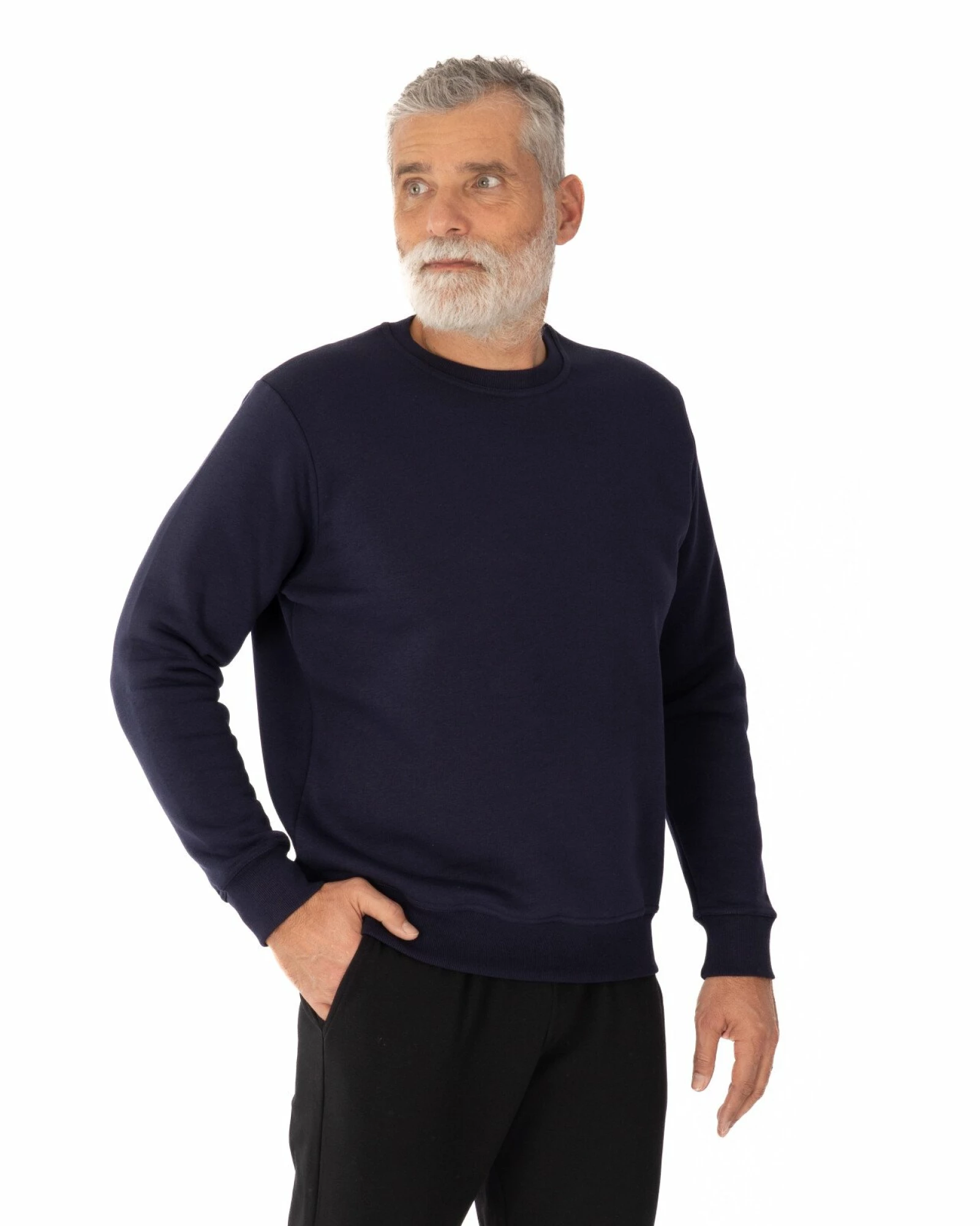 Flanela Pufoasă Bărbați F.4032.Bleumarin