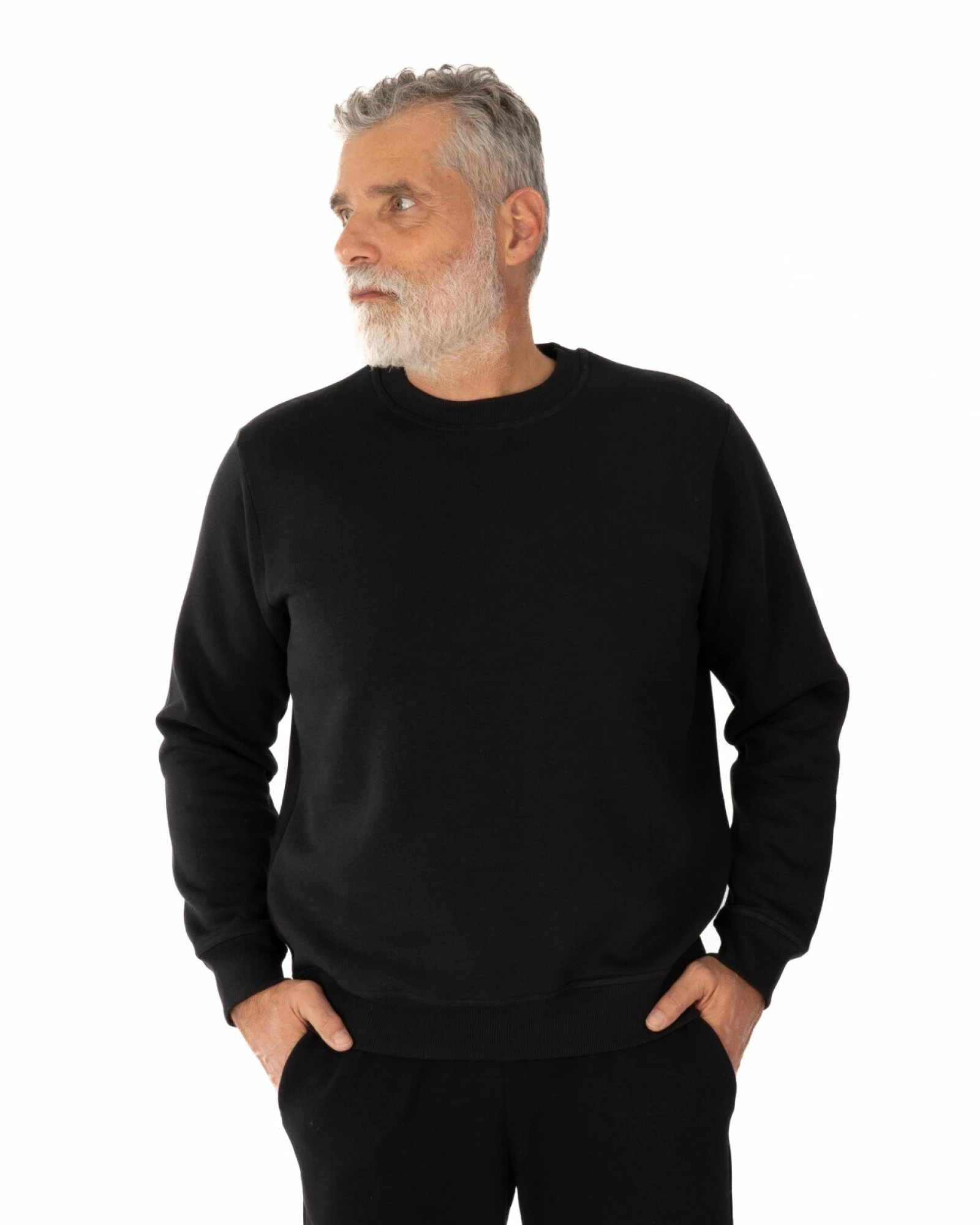 Flanela Pufoasă Bărbați F.4032.Negru