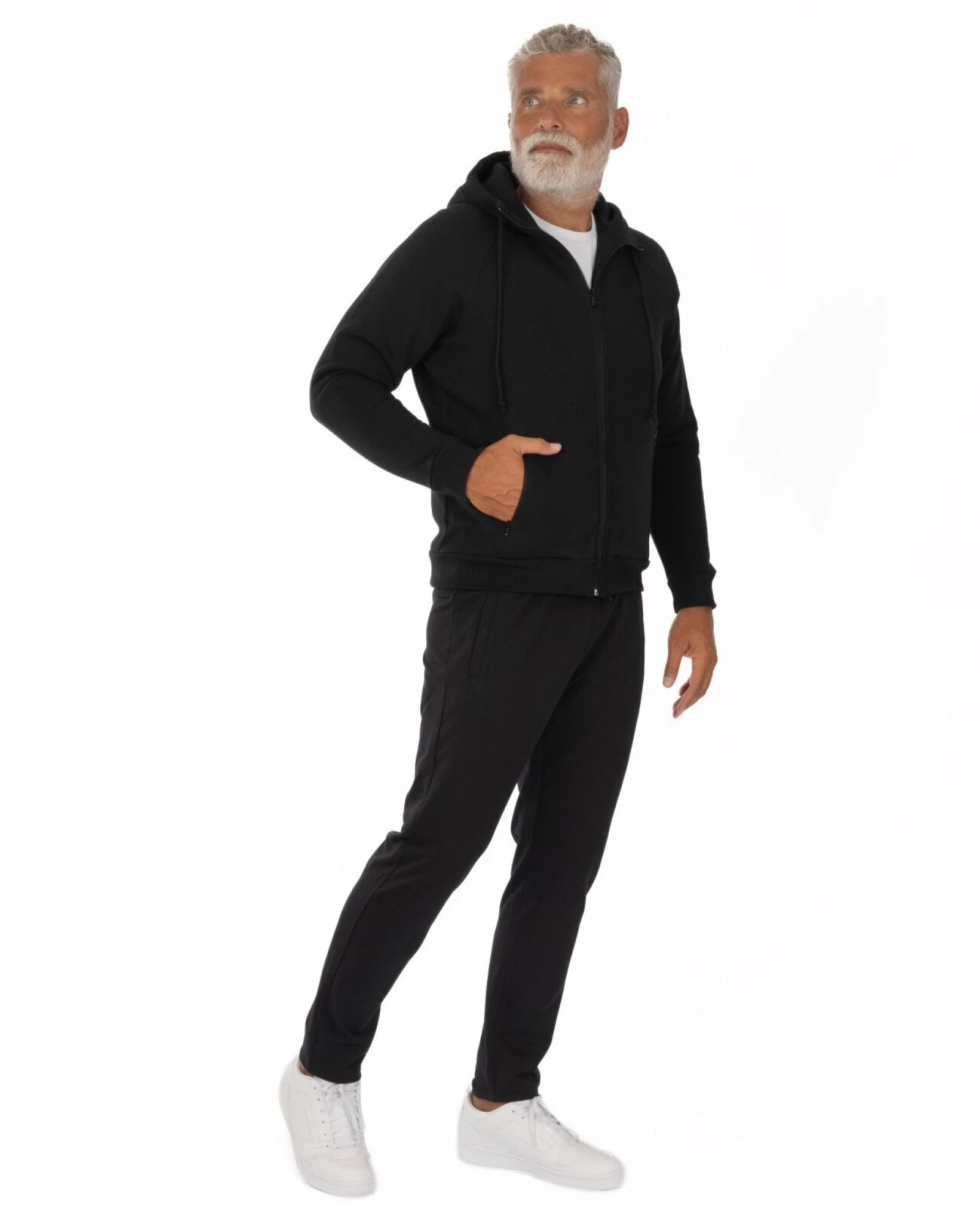 Jachetă Pufoasă Bărbați J.4031.Negru