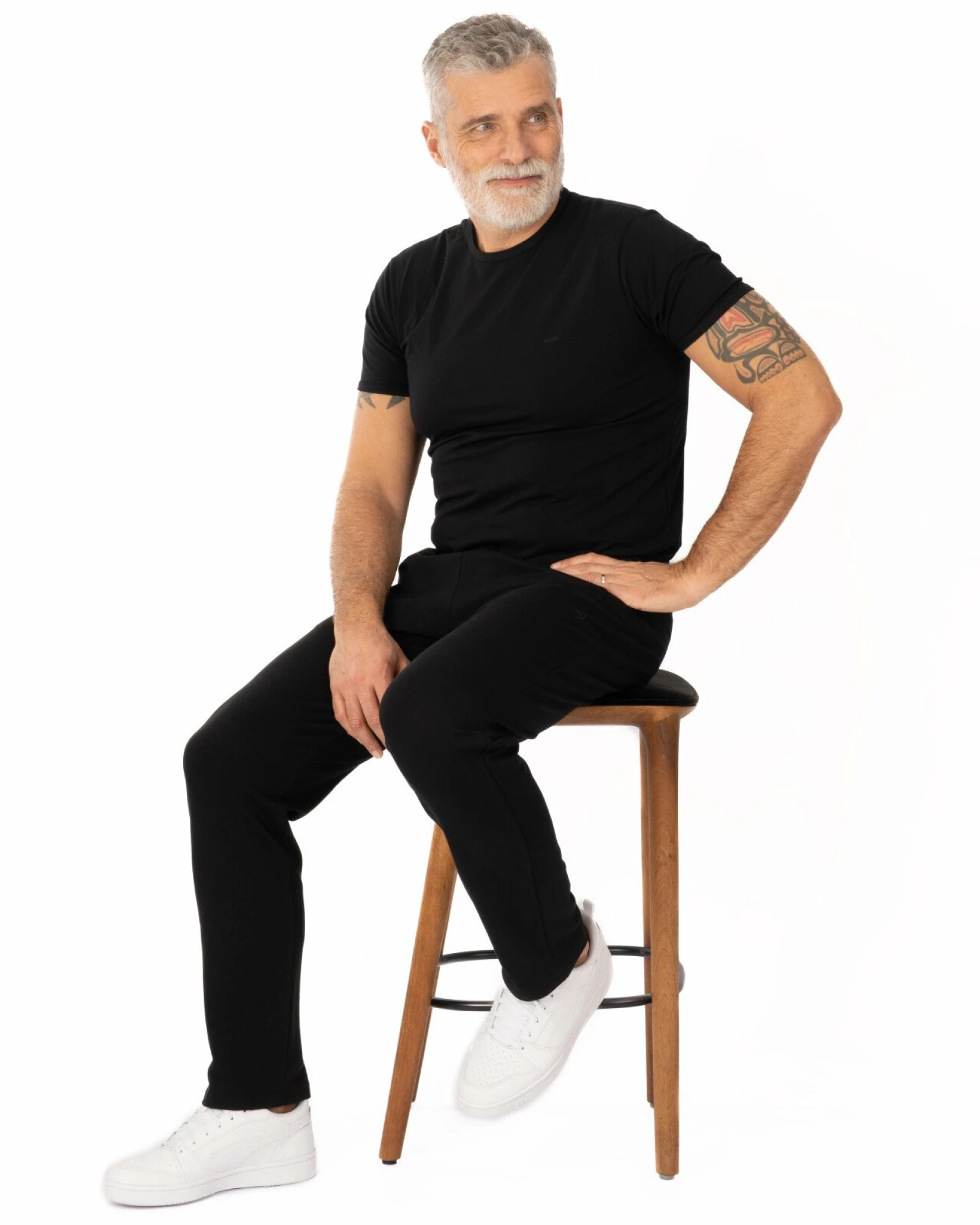 Pantalon Bărbați P.4112.Negru