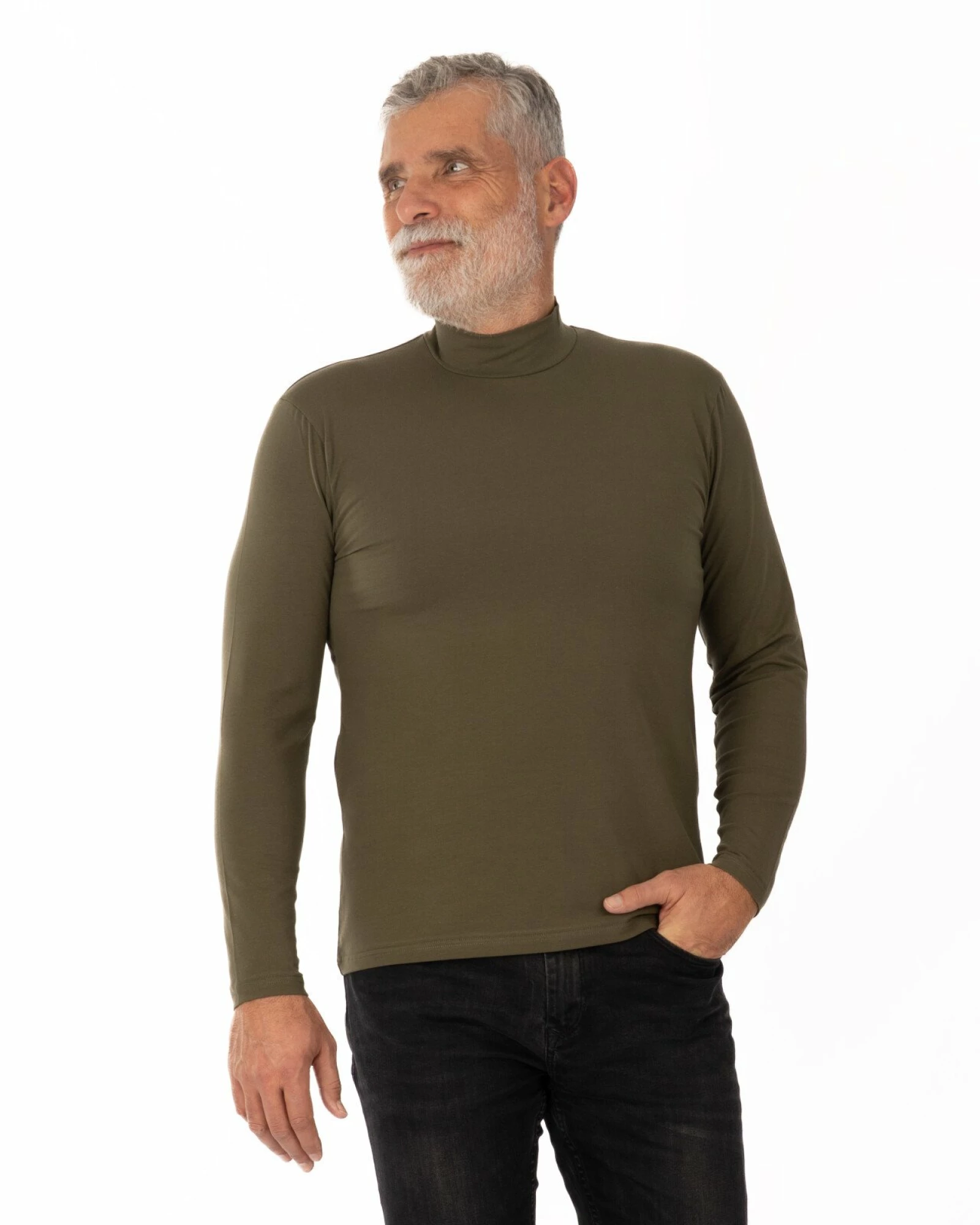 Bluză Bărbați tip Maletă B.4005.Kaki Închis